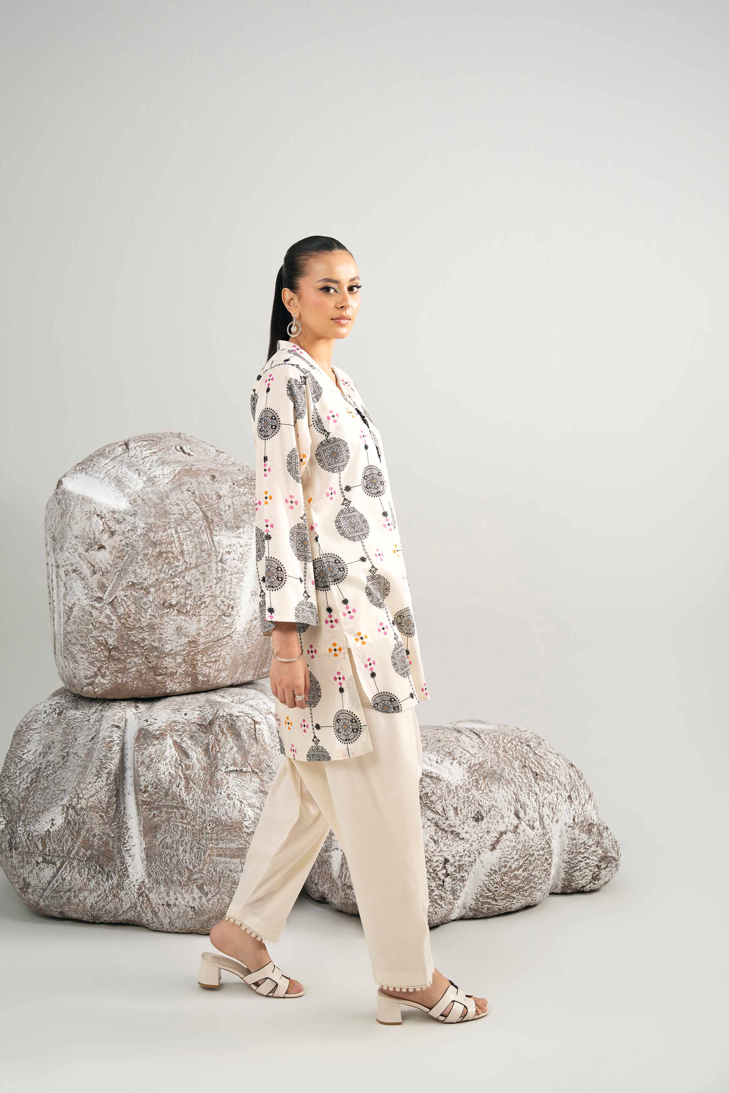 2 Piece - Printed Suit - 42502003