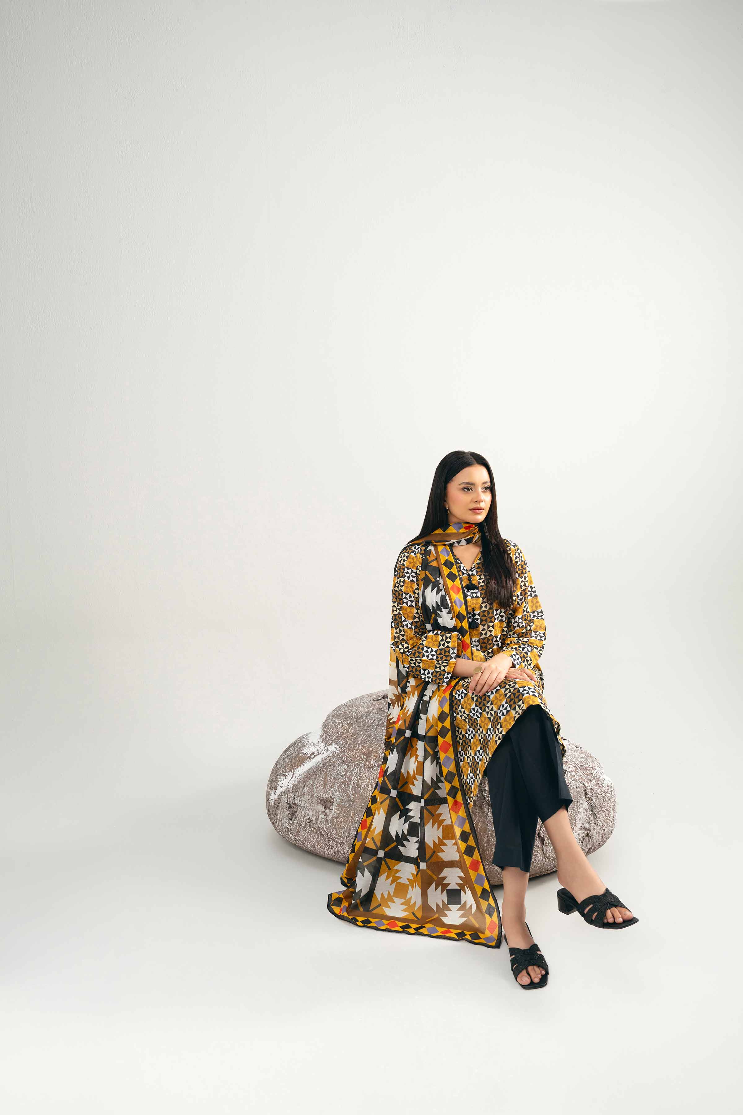 2 Piece - Digital Printed Suit - 42502008