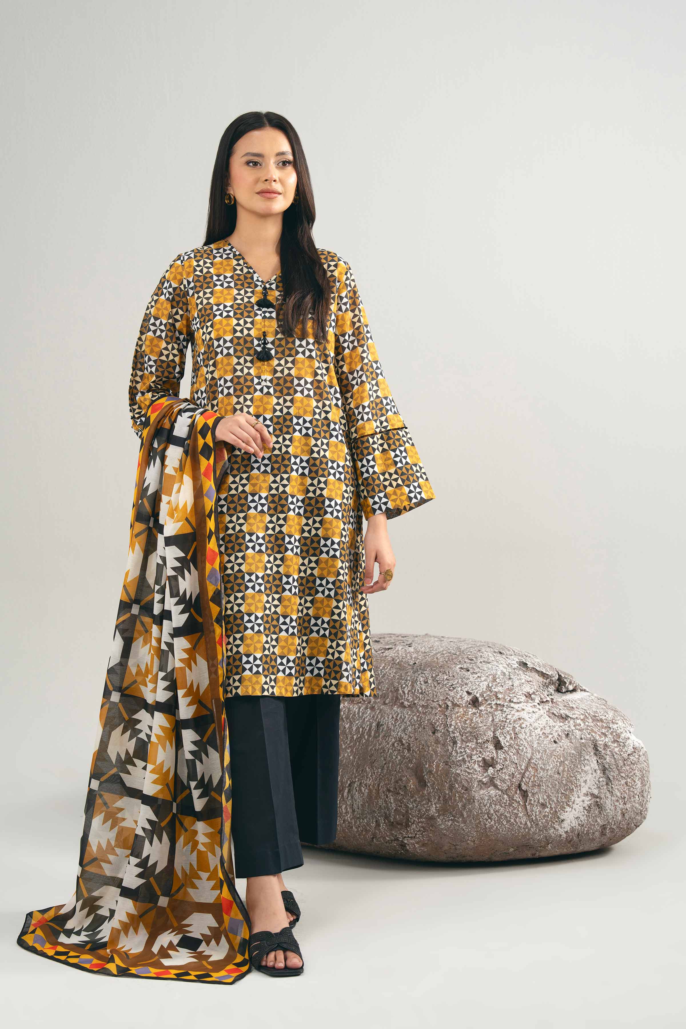 2 Piece - Digital Printed Suit - 42502008