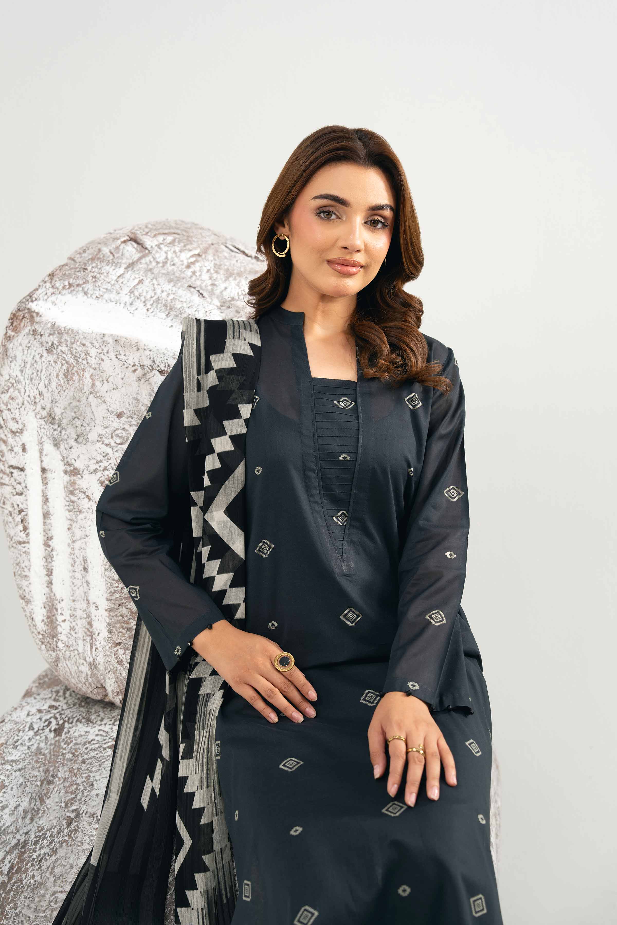 2 Piece - Digital Printed Suit - 42502012