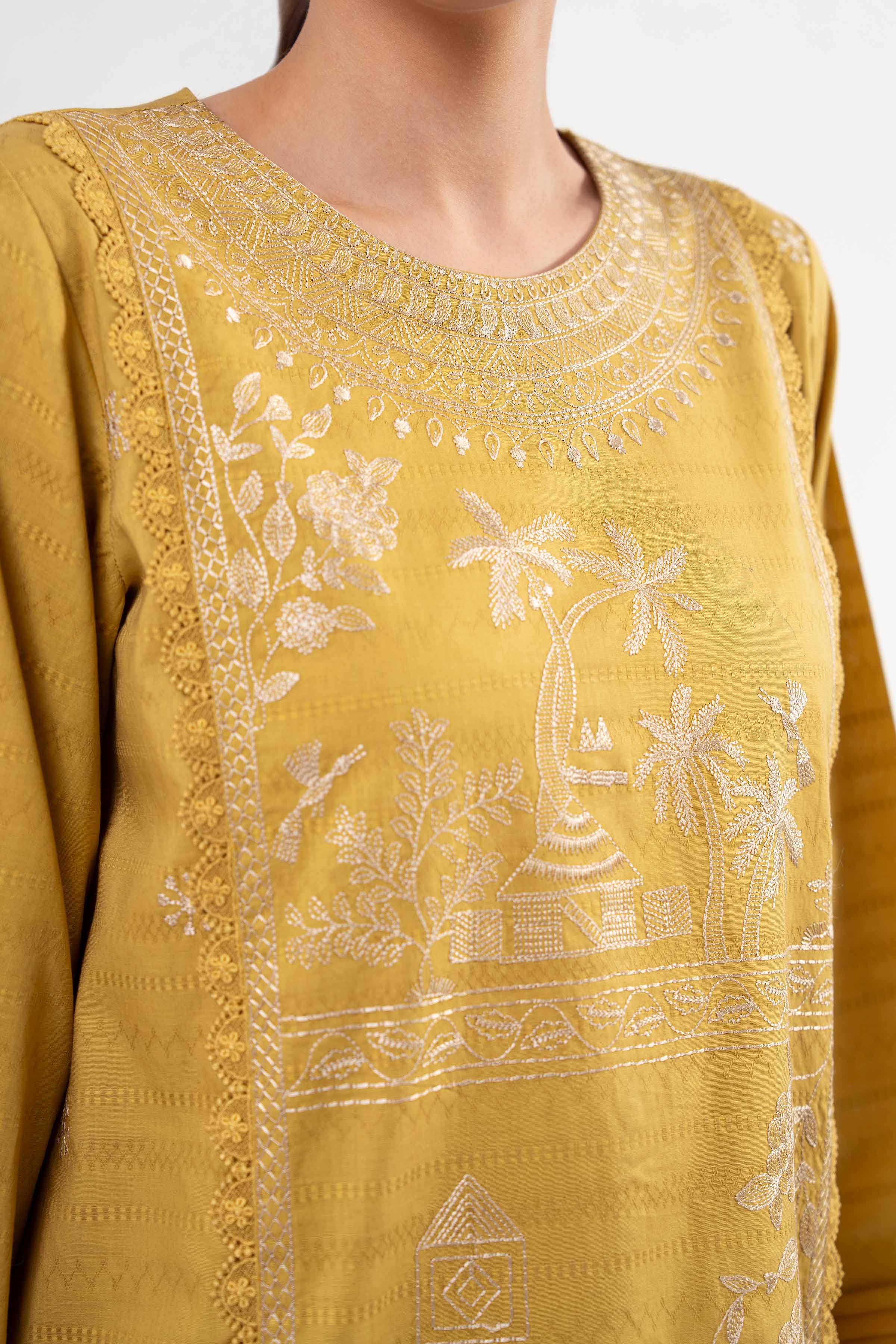 2 Piece - Dyed Embroidered Suit - 42502056