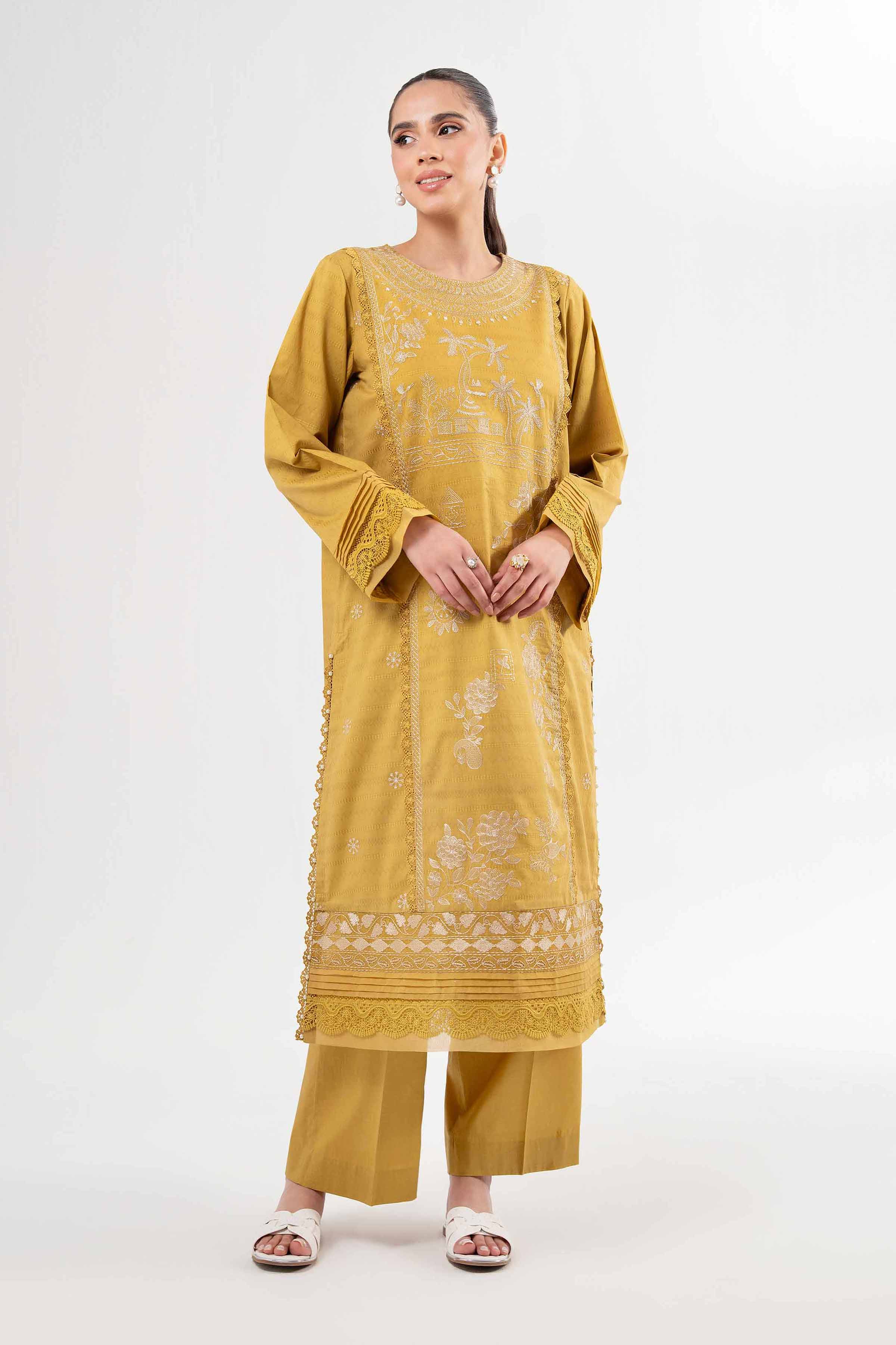 2 Piece - Dyed Embroidered Suit - 42502056