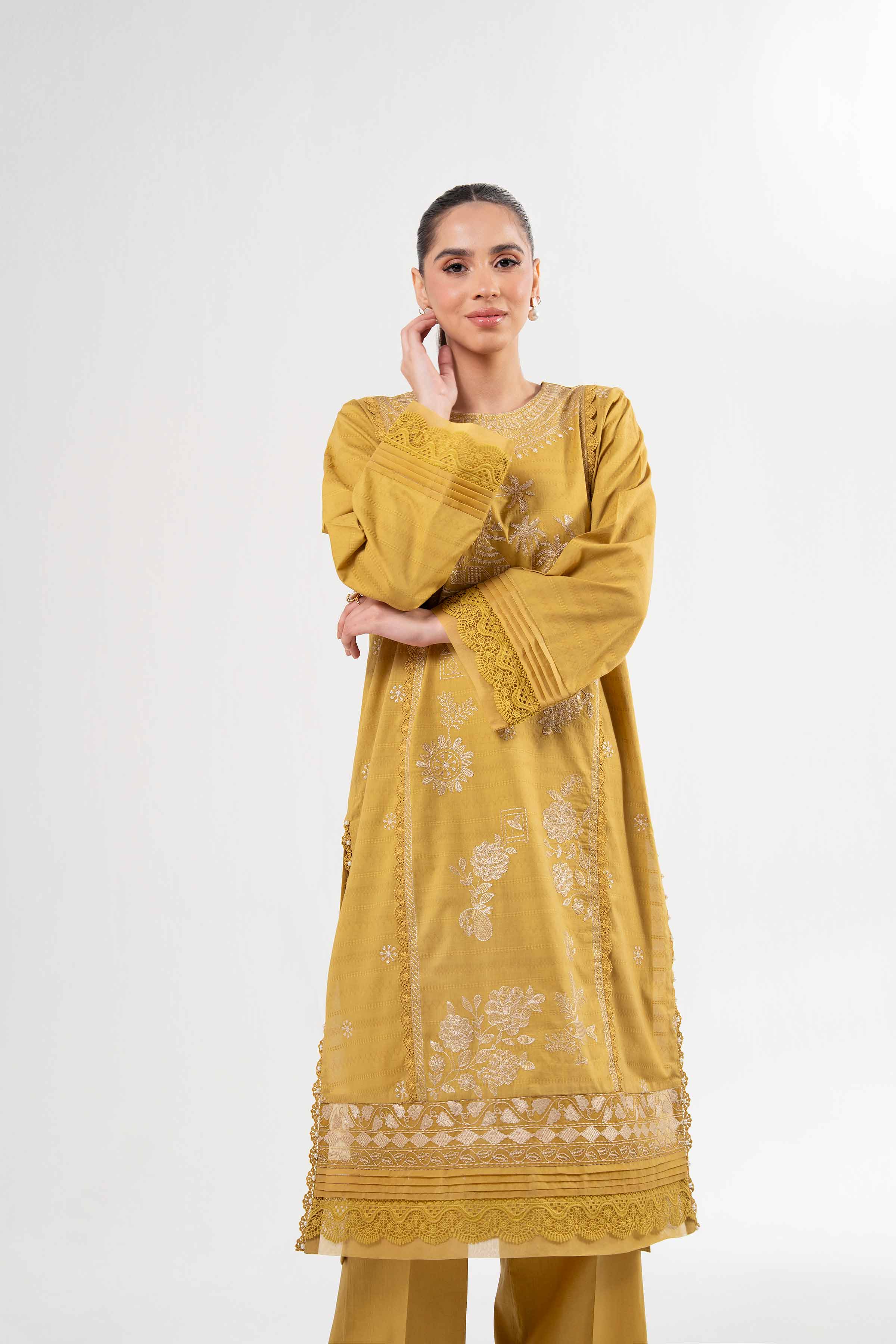 2 Piece - Dyed Embroidered Suit - 42502056