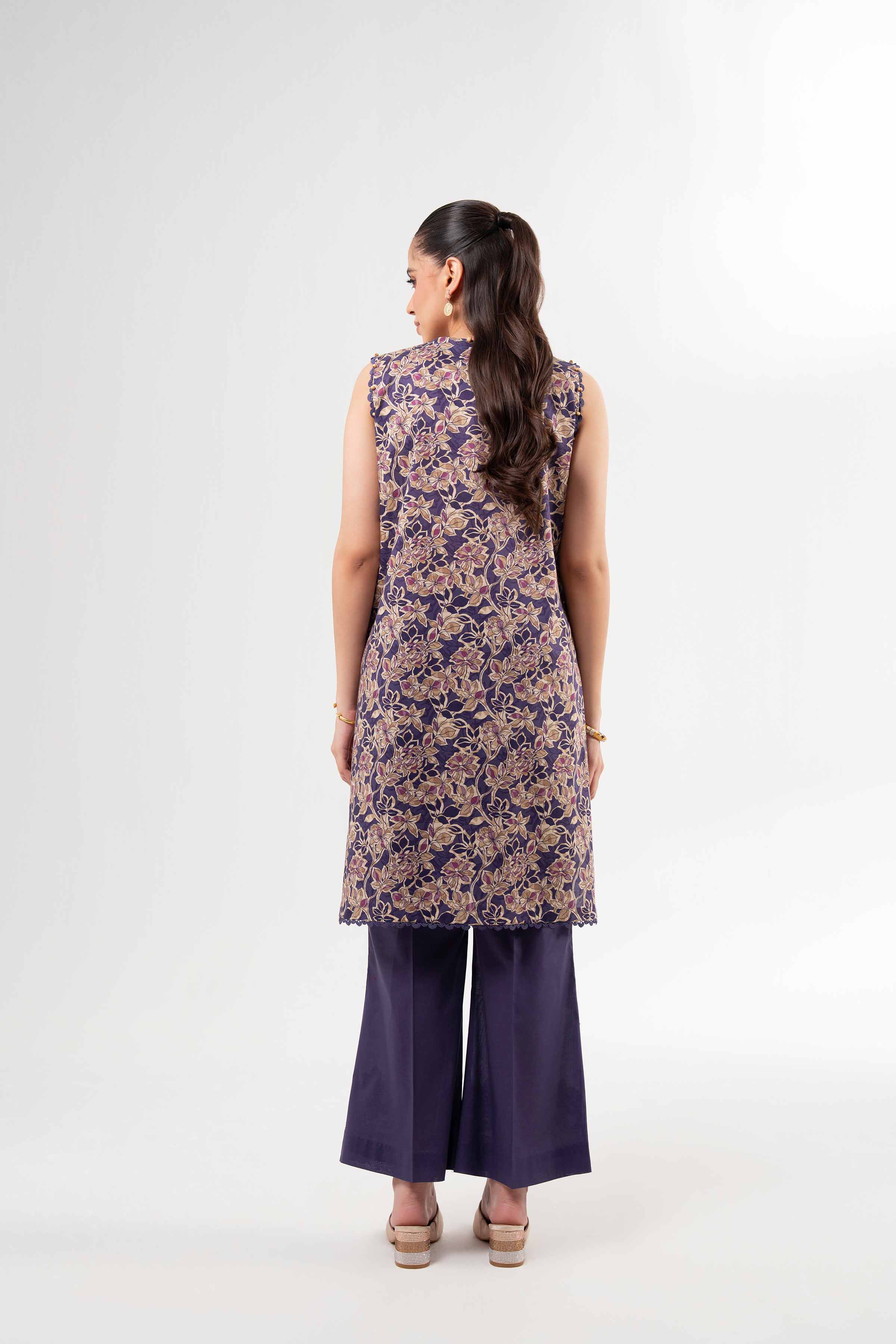 2 Piece - Printed Embroidered Suit - 42502069