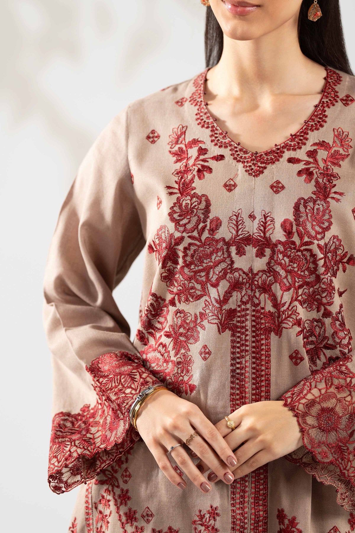 2 Piece - Embroidered Suit  - 42503633