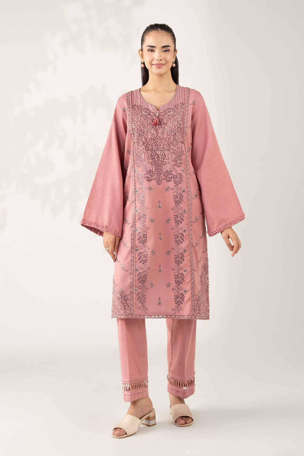2 Piece - Embroidered Suit  - 42503634
