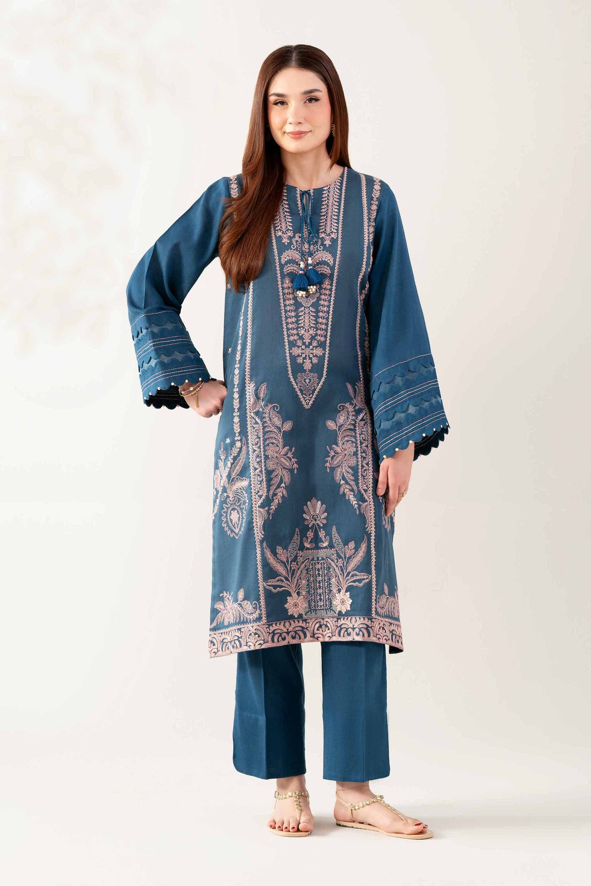 2 Piece - Embroidered Suit  - 42503637