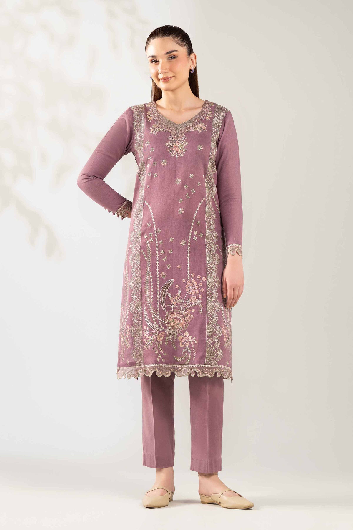 2 Piece - Embroidered Suit  - 42503638