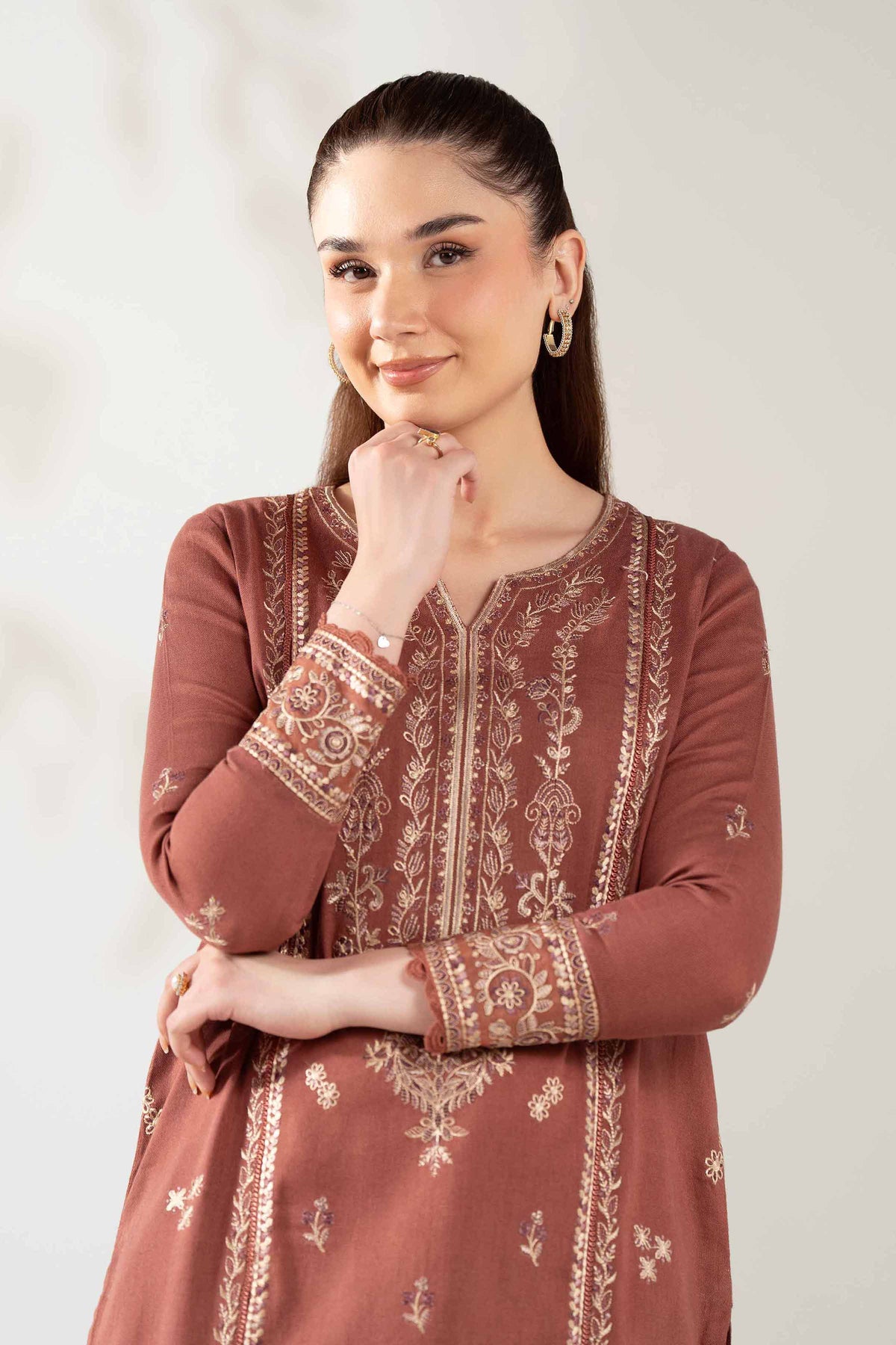 2 Piece - Embroidered Suit  - 42503639