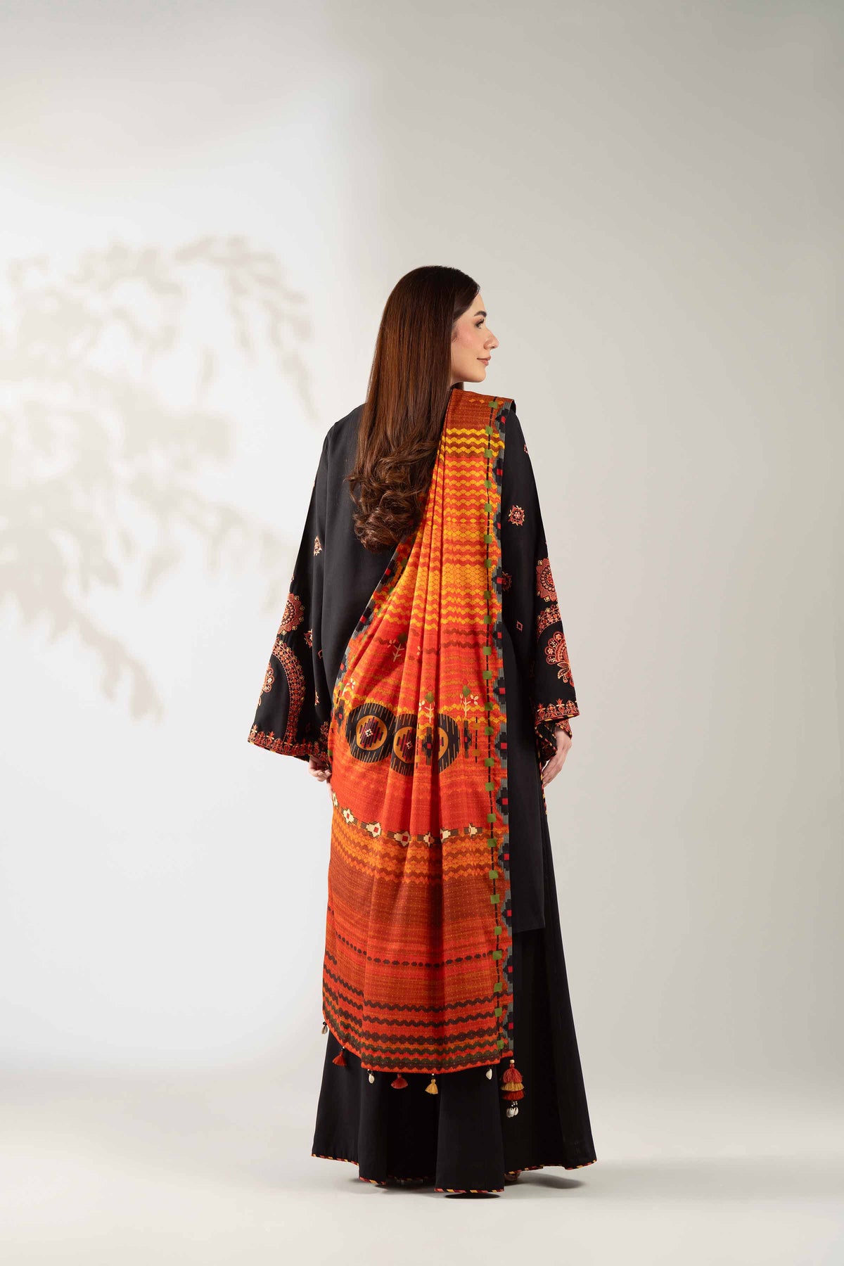 3 Piece - Digital Printed Embroidered Suit  - 42503685