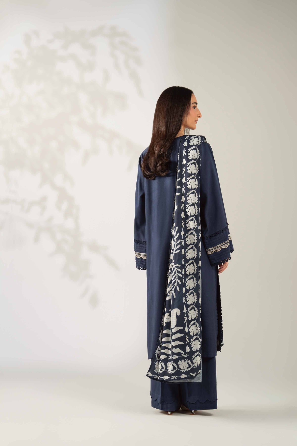 3 Piece - Digital Printed Embroidered Suit  - 42503686