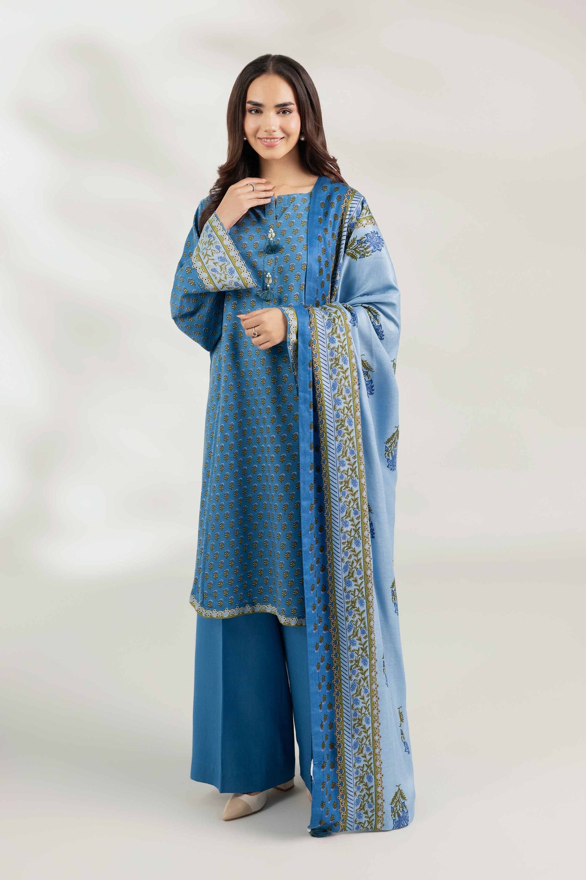 3 Piece - Printed Suit  - 42503701