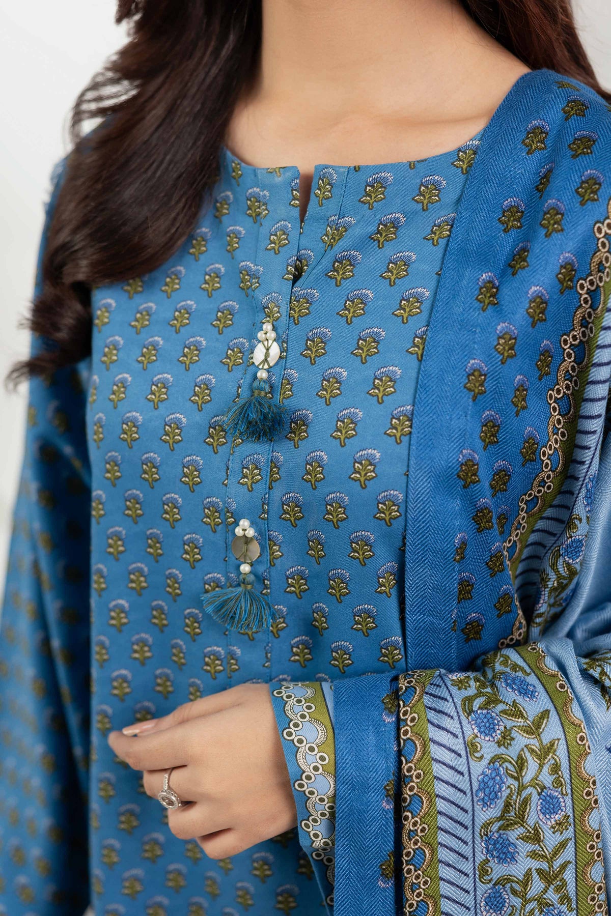 3 Piece - Printed Suit  - 42503701