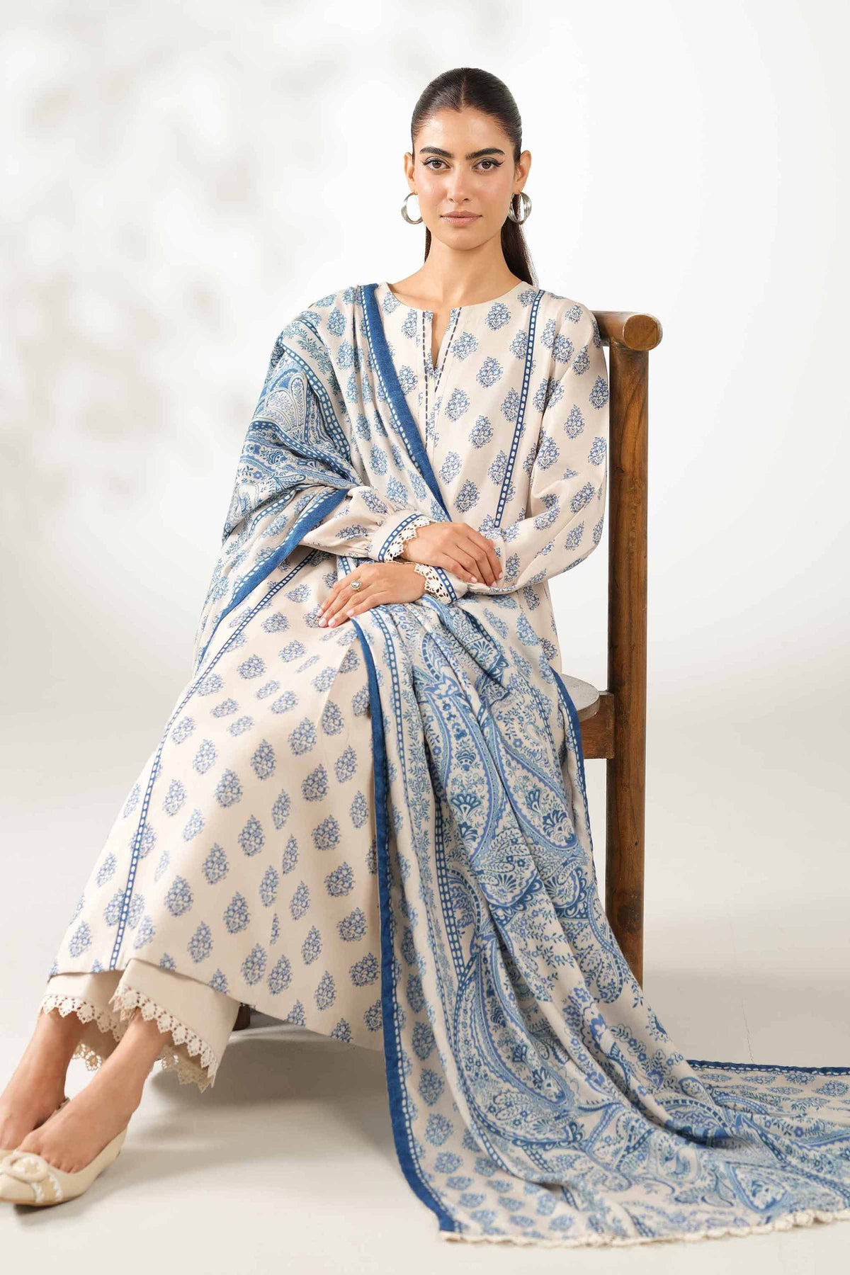 3 Piece - Printed Suit  - 42503705