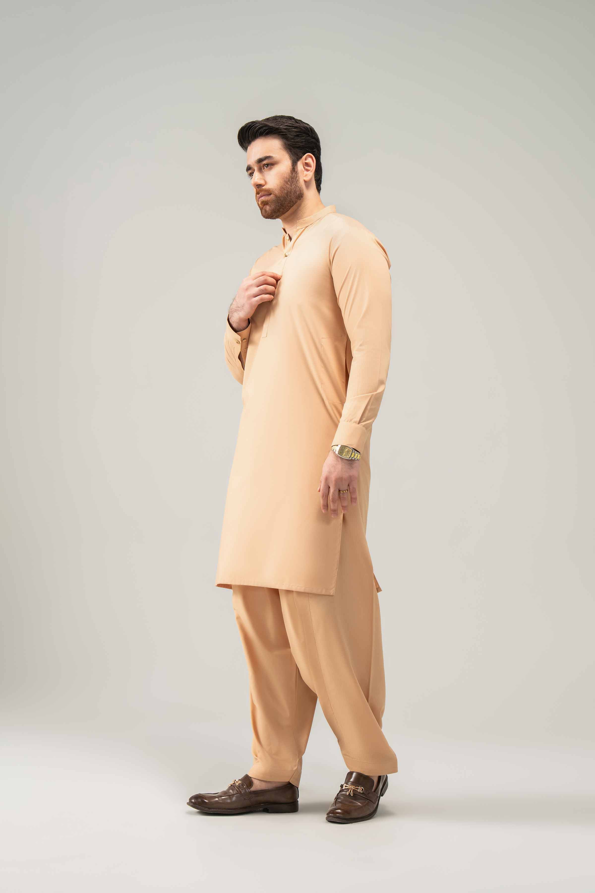 2 Piece - Naqsh Suit - 42508214 Brown Orchid 2PC