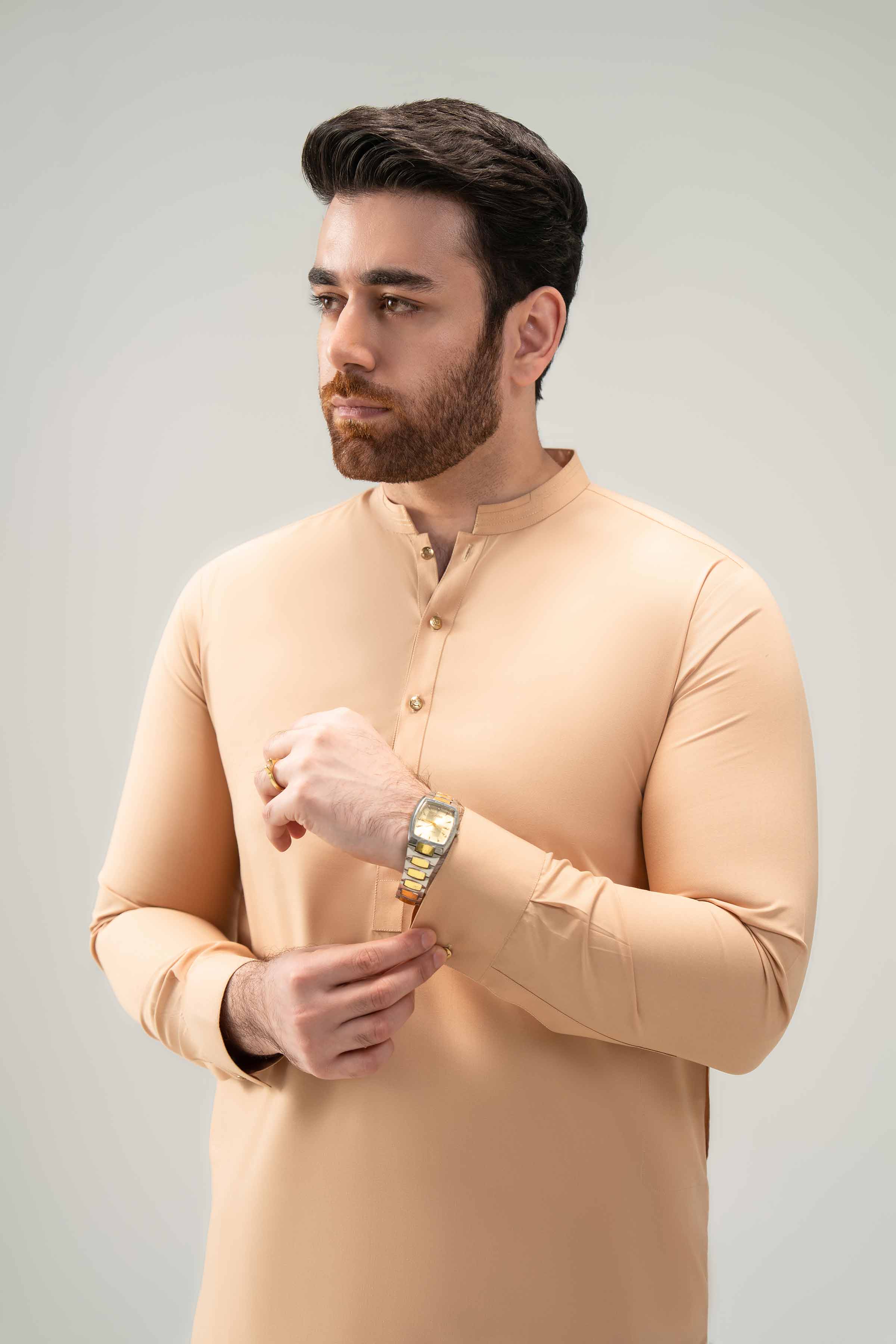 2 Piece - Naqsh Suit - 42508214 Brown Orchid 2PC