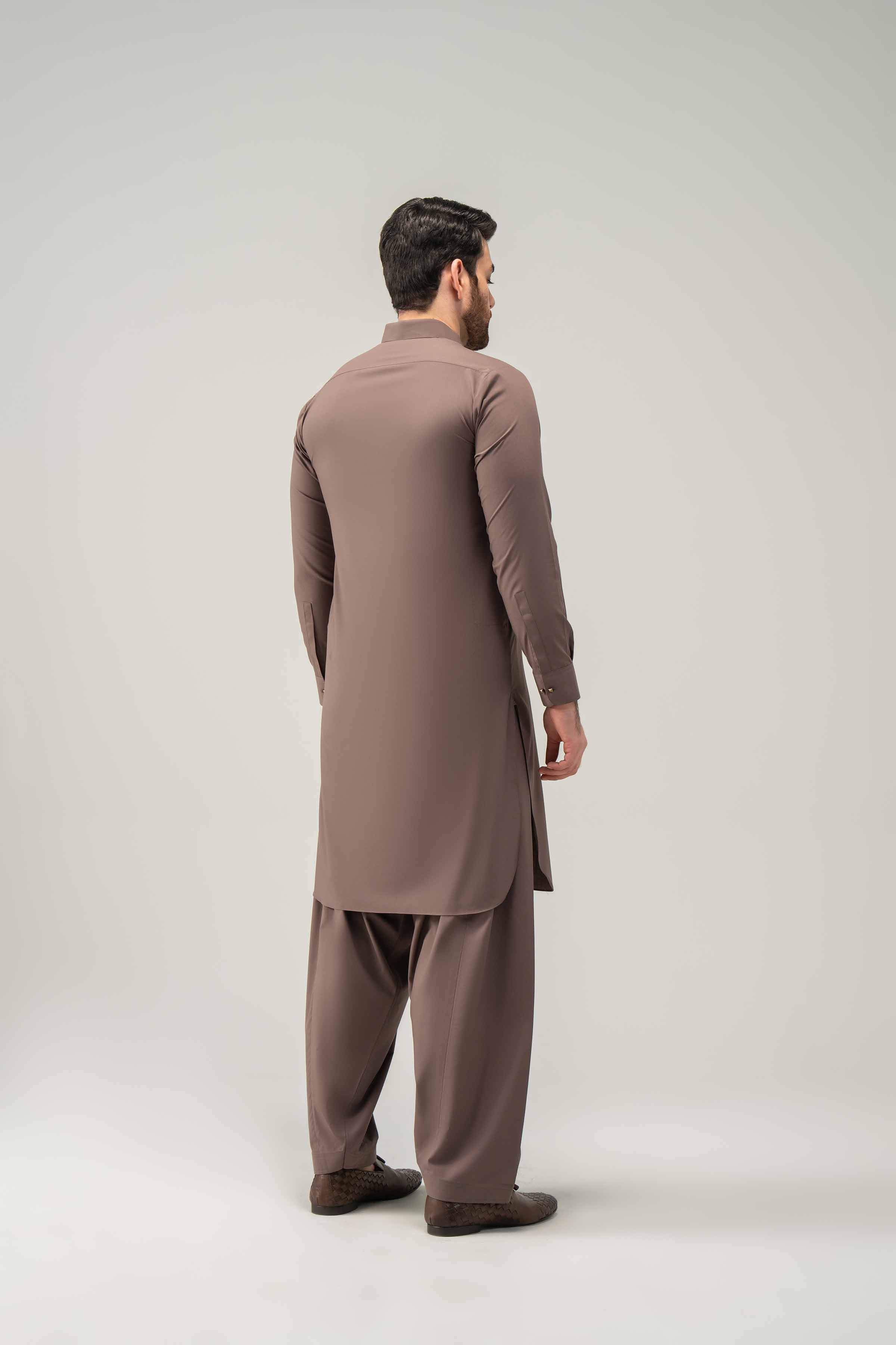 2 Piece - Naqsh Suit - 42508216 Brown Orchid 2PC