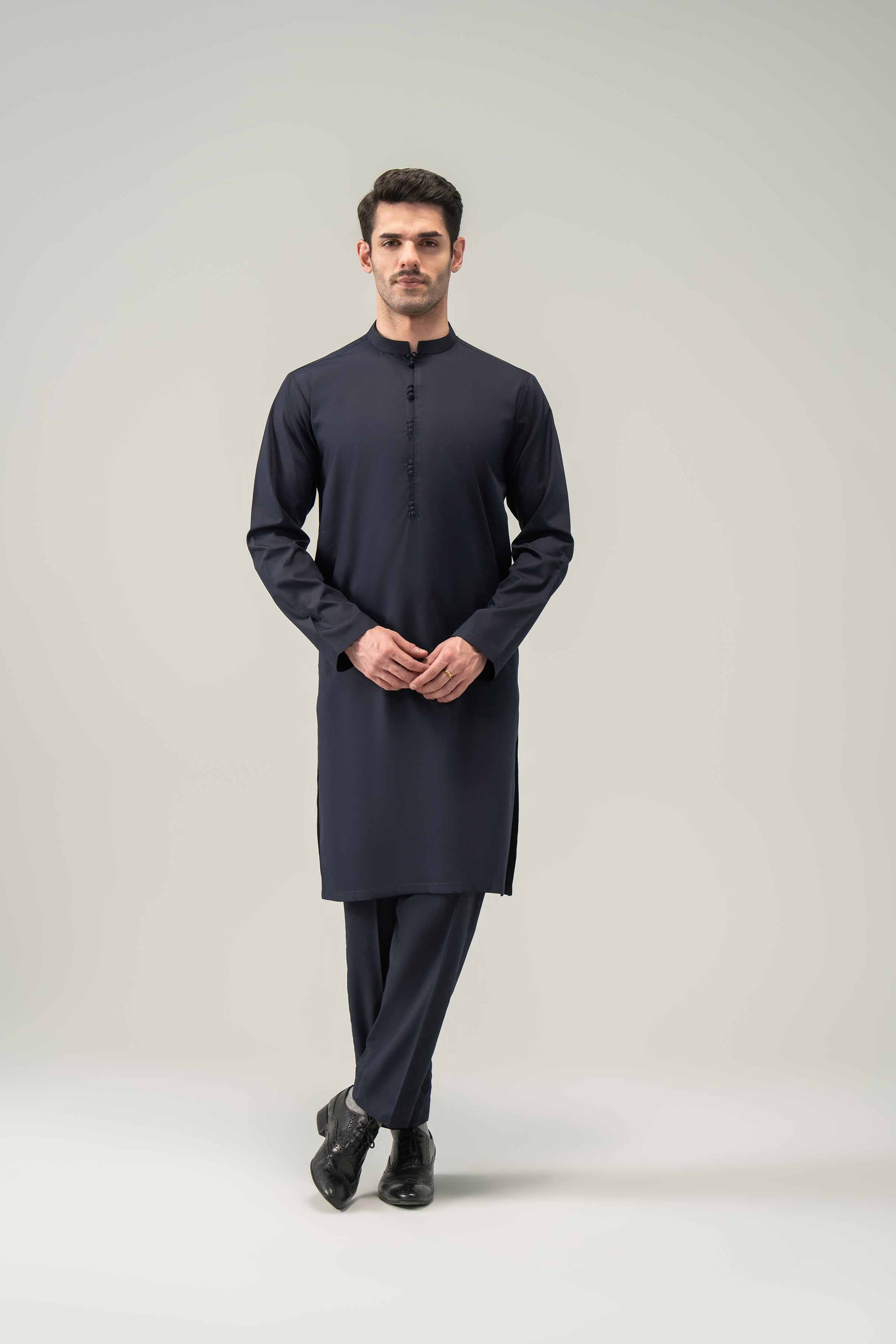 2 Piece - Naqsh Suit - 42508218 Blue Orchid 2PC