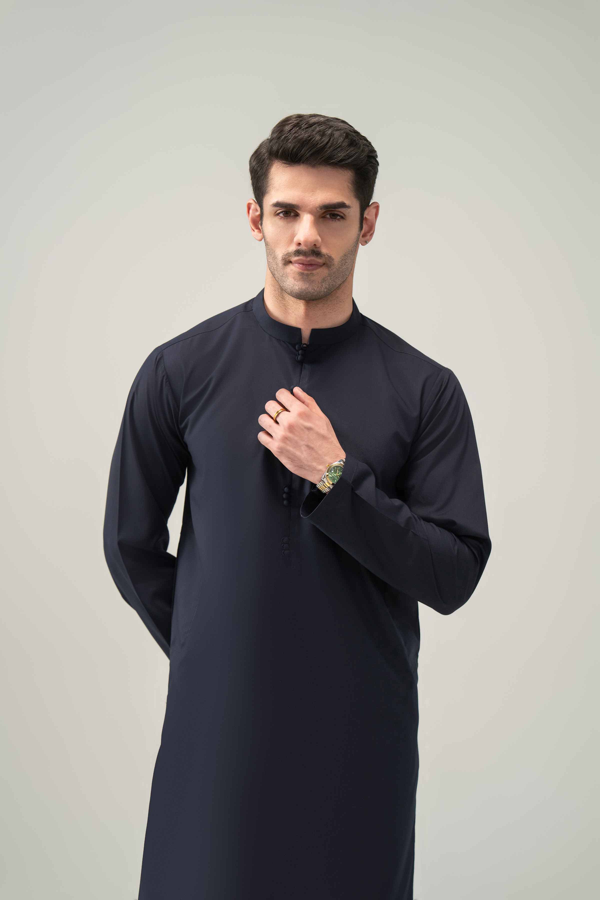 2 Piece - Naqsh Suit - 42508218 Blue Orchid 2PC