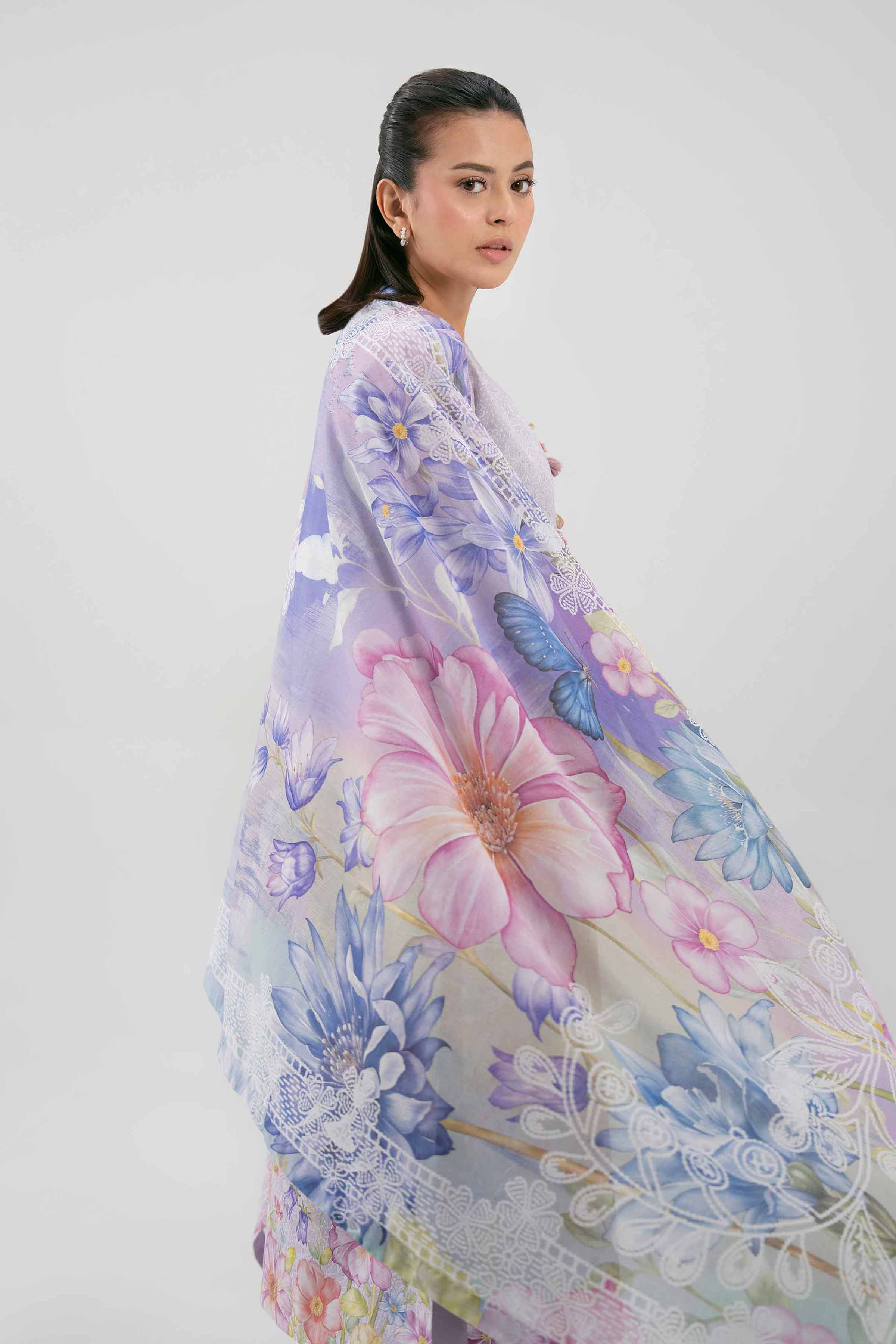 2 Piece - Digital Printed Suit - 42601010 NishatUAE Multi Lawn 2PC Printed Unstitched