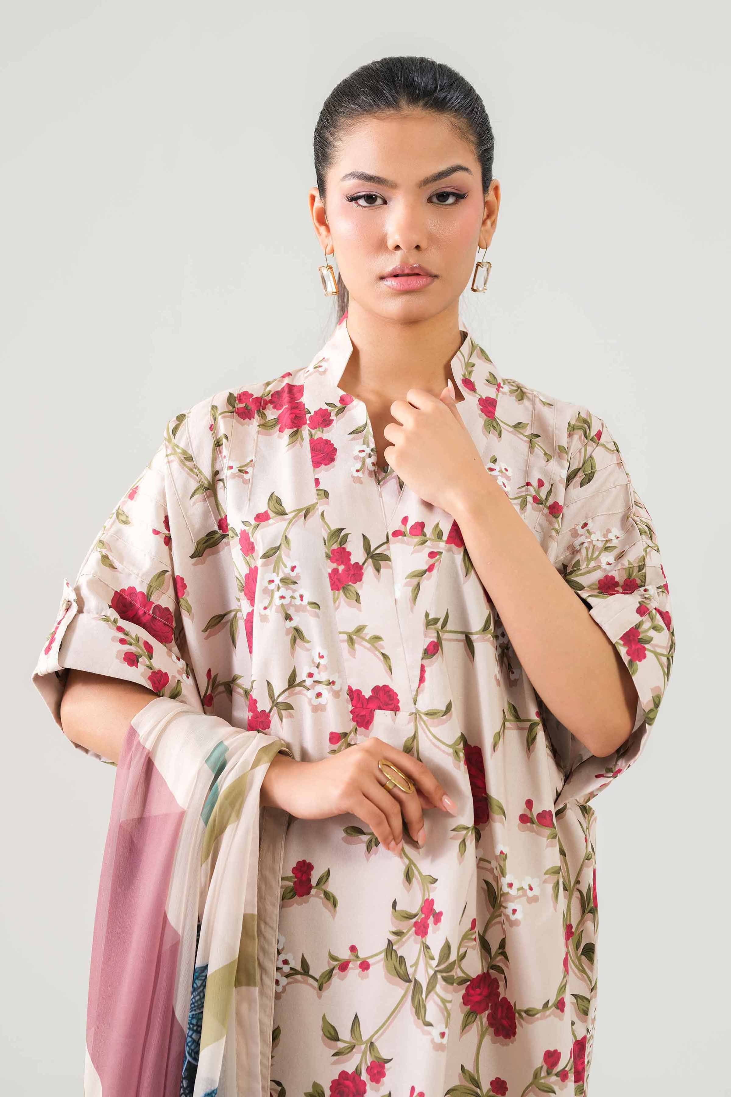 2 Piece - Digital Printed Suit - 42601021 NishatUAE Multi Lawn 2PC Printed Unstitched