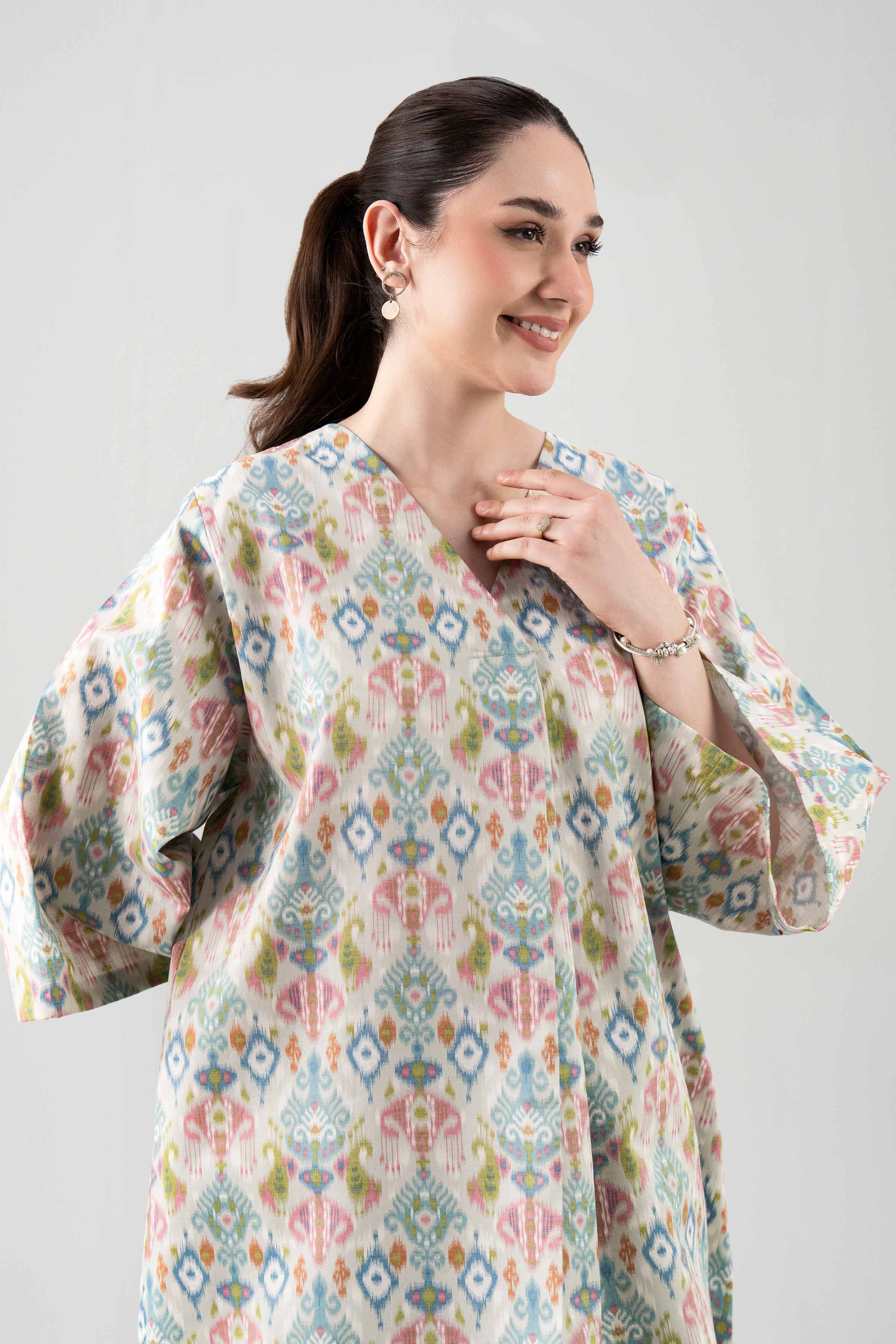 2 Piece - Printed Suit - 42601033 NishatUAE Multi Cambric 2PC Printed Unstitched