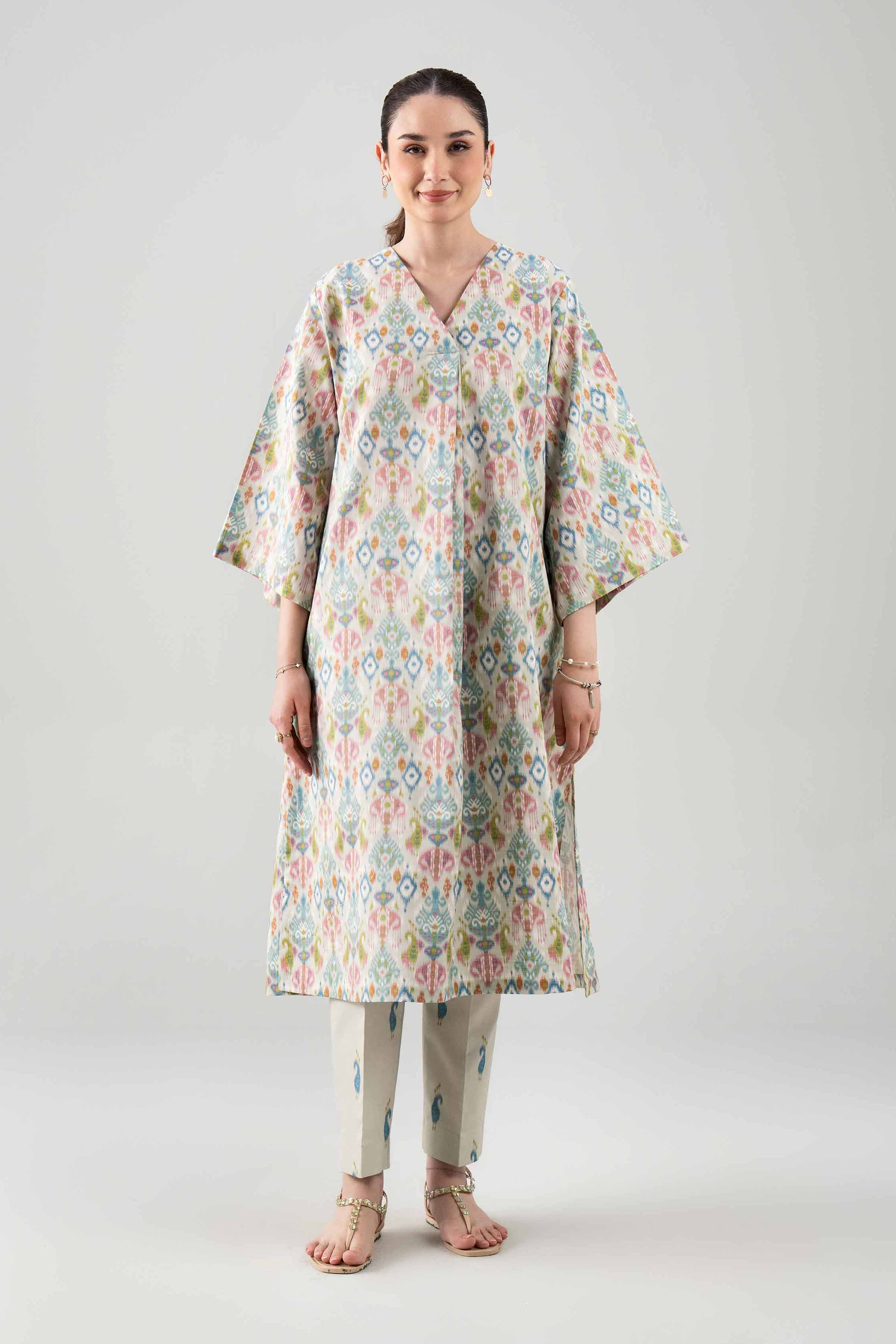 2 Piece - Printed Suit - 42601033 NishatUAE Multi Cambric 2PC Printed Unstitched