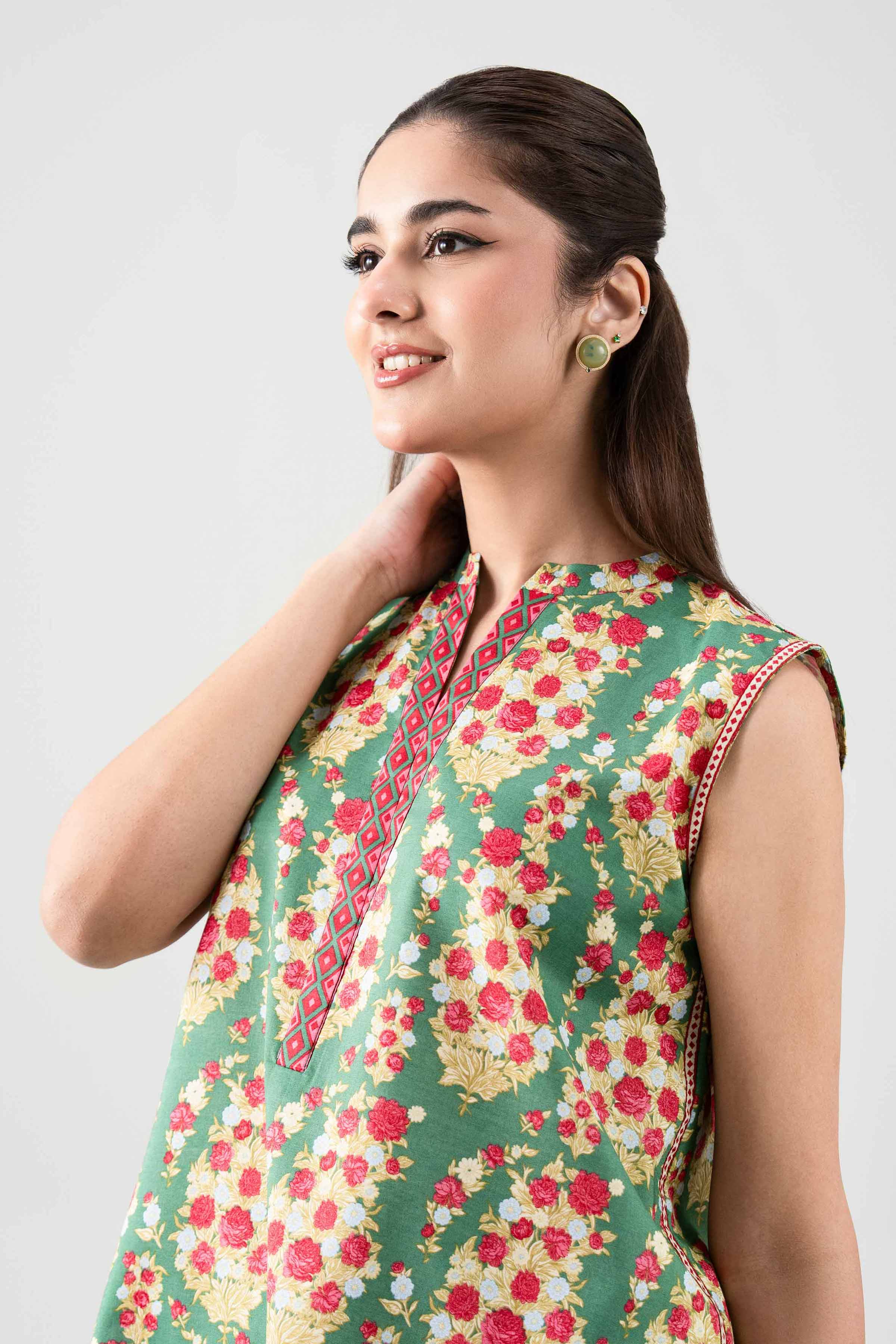 2 Piece - Printed Suit - 42601037 NishatUAE Multi Cambric 2PC Printed Unstitched