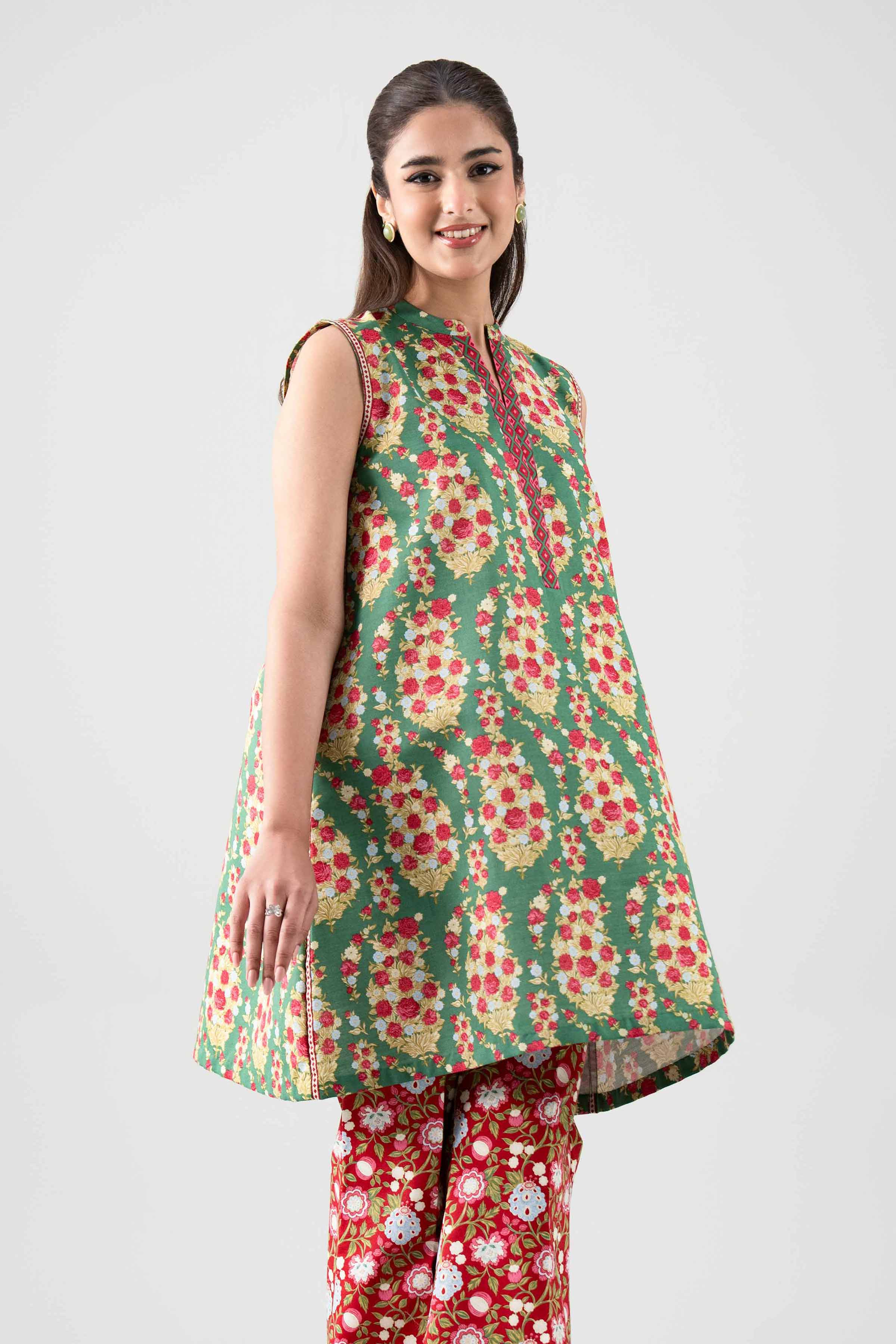 2 Piece - Printed Suit - 42601037 NishatUAE Multi Cambric 2PC Printed Unstitched