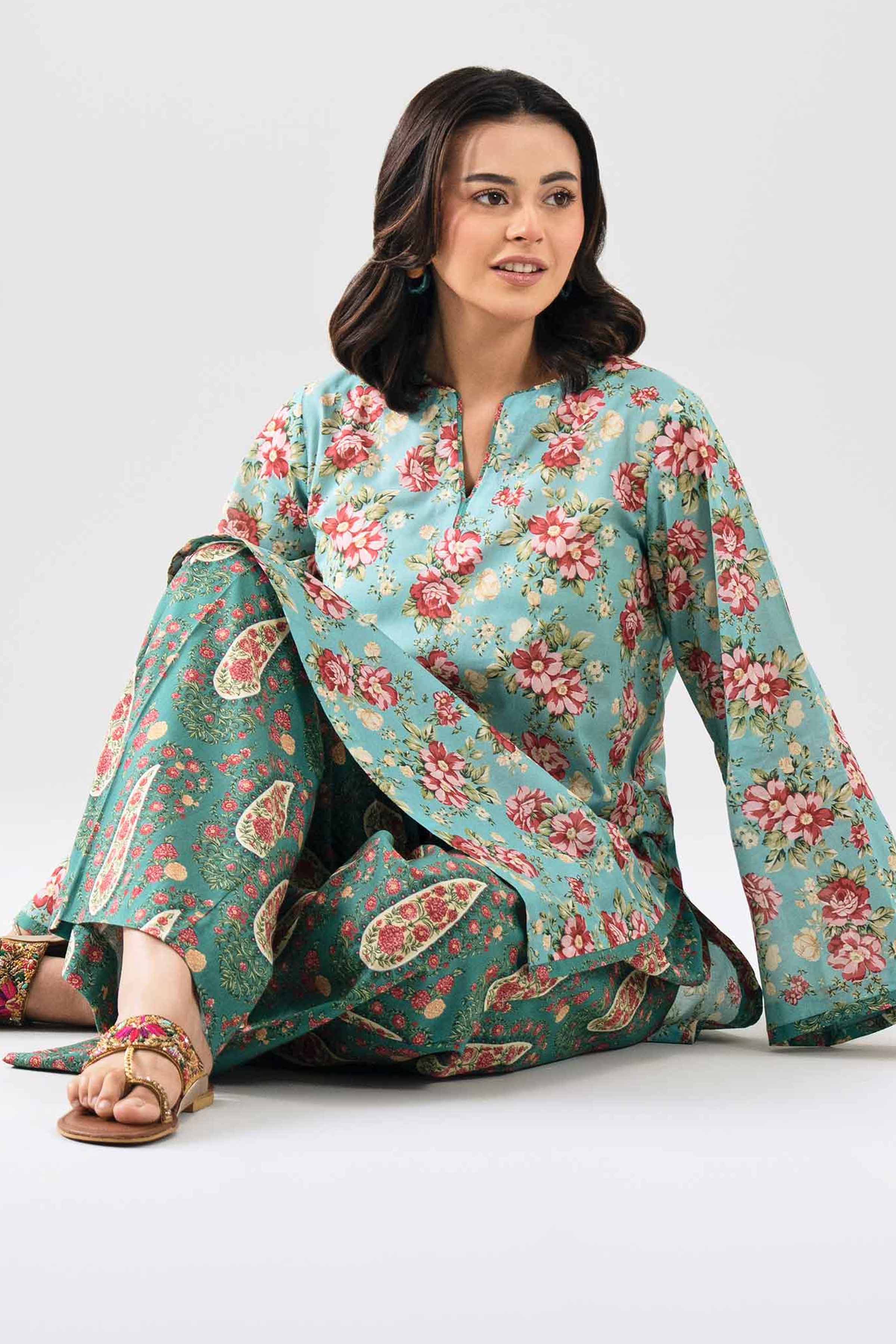 2 Piece - Printed Suit - 42601050