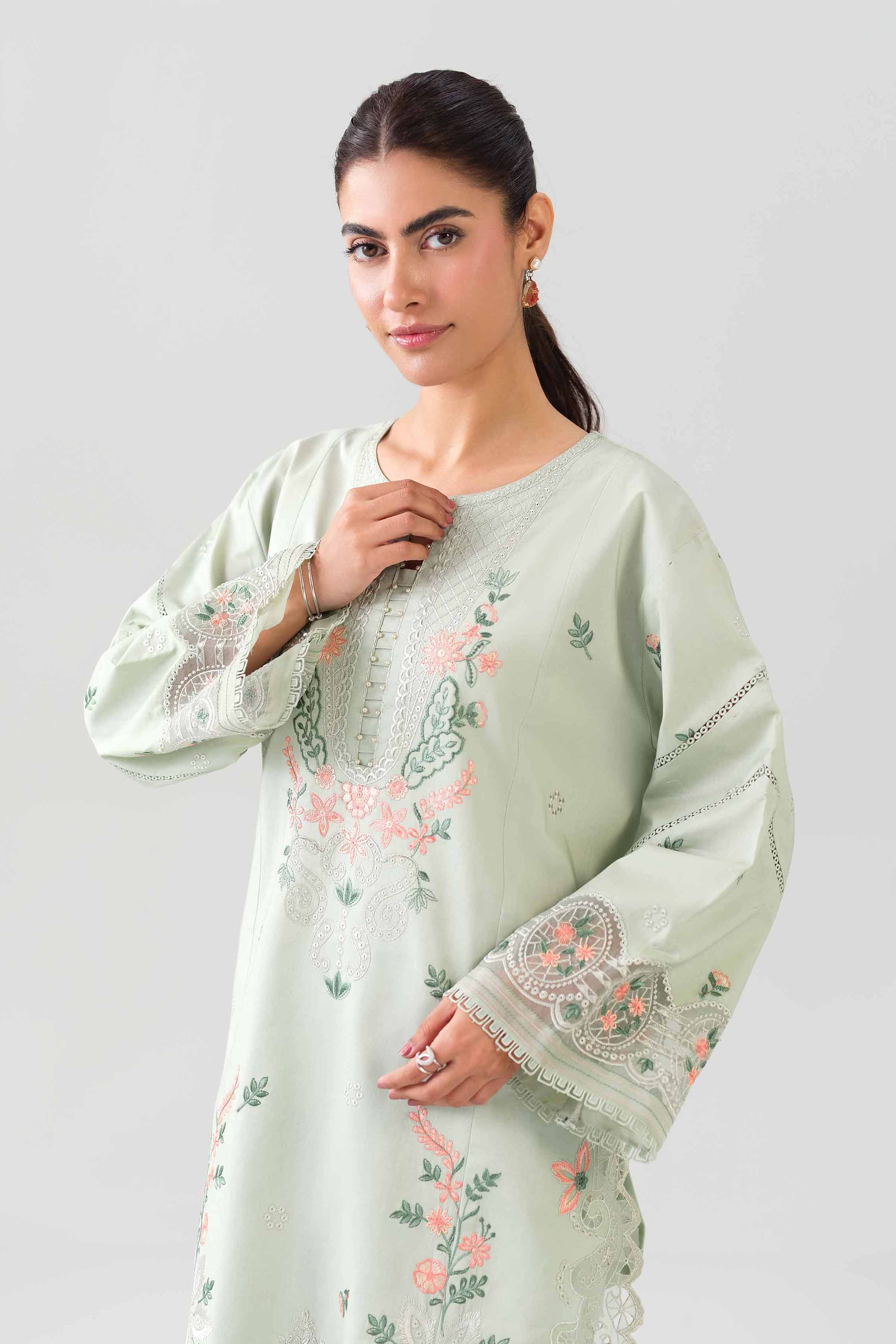 2 Piece - Embroidered Suit - 42601051