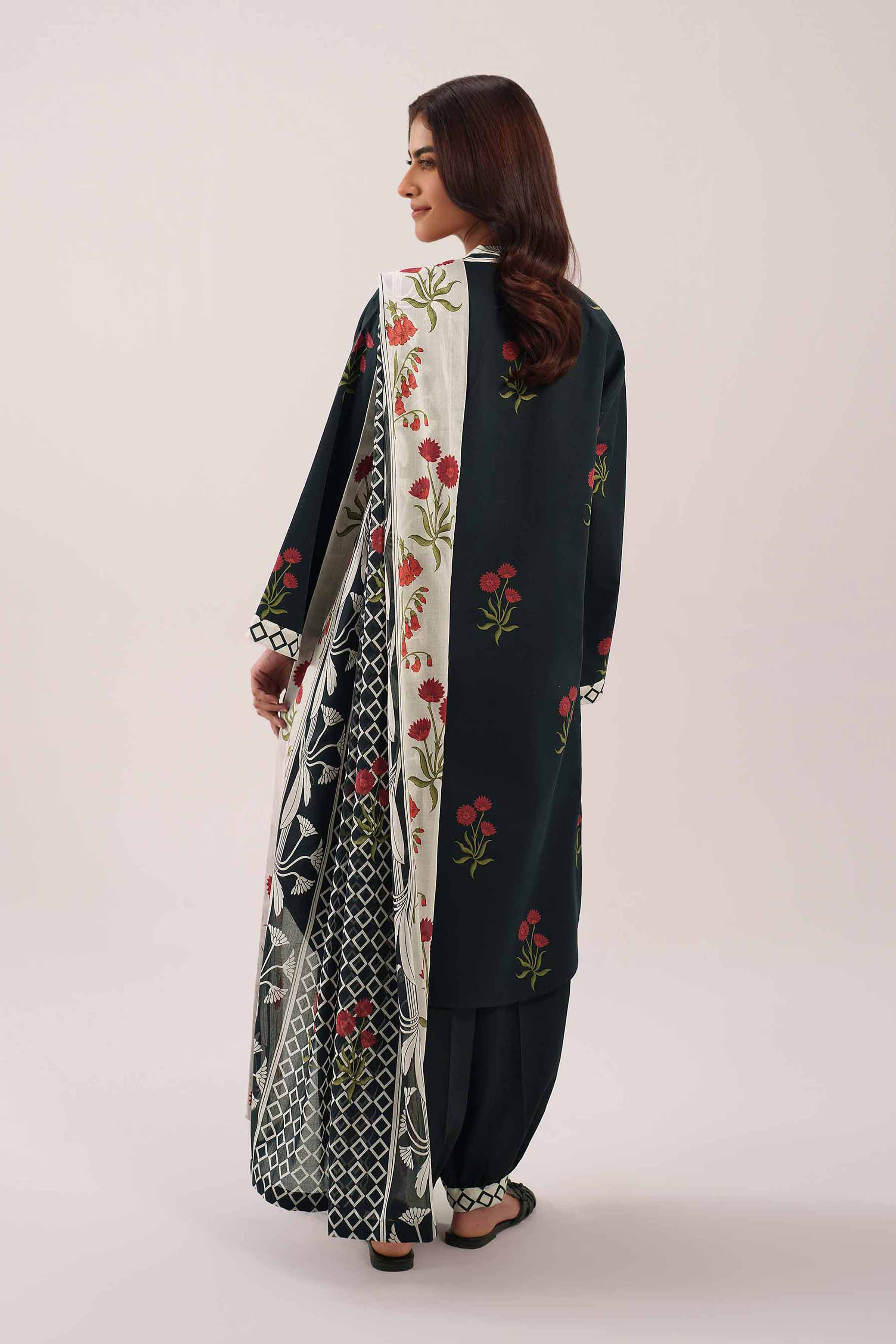 3 Piece - Printed Suit - 42601125