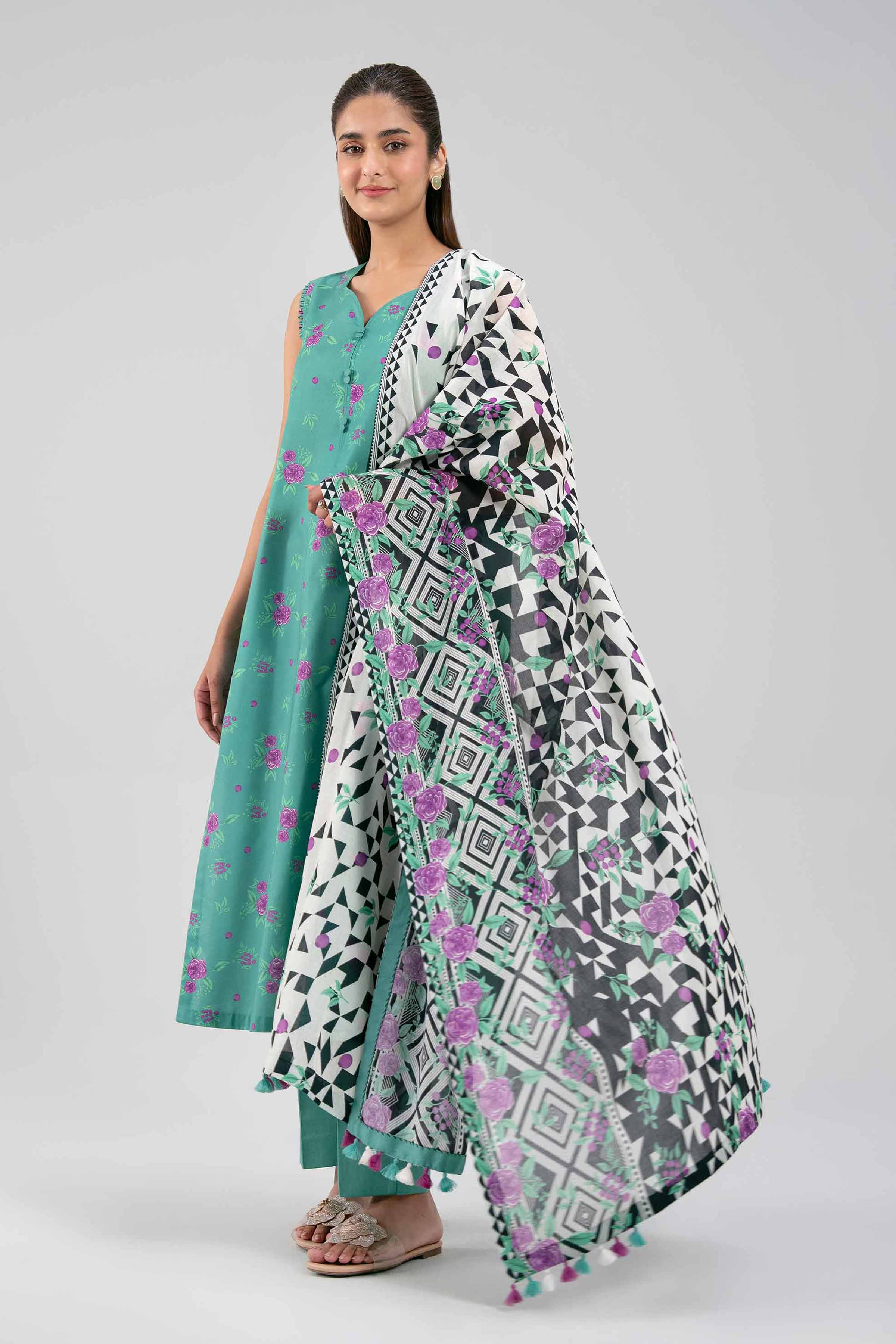 3 Piece - Printed Suit - 42601126