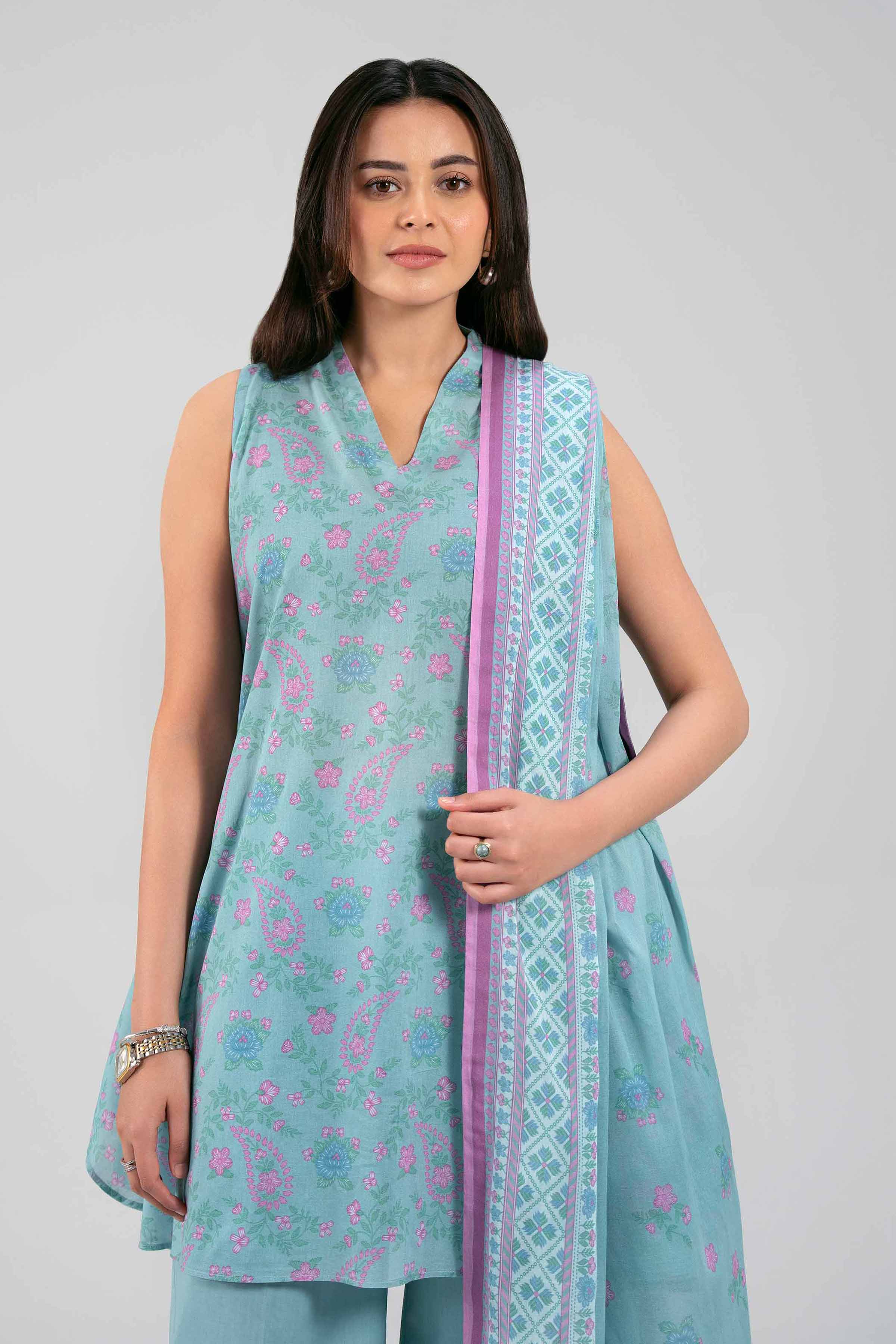 3 Piece - Printed Suit - 42601131