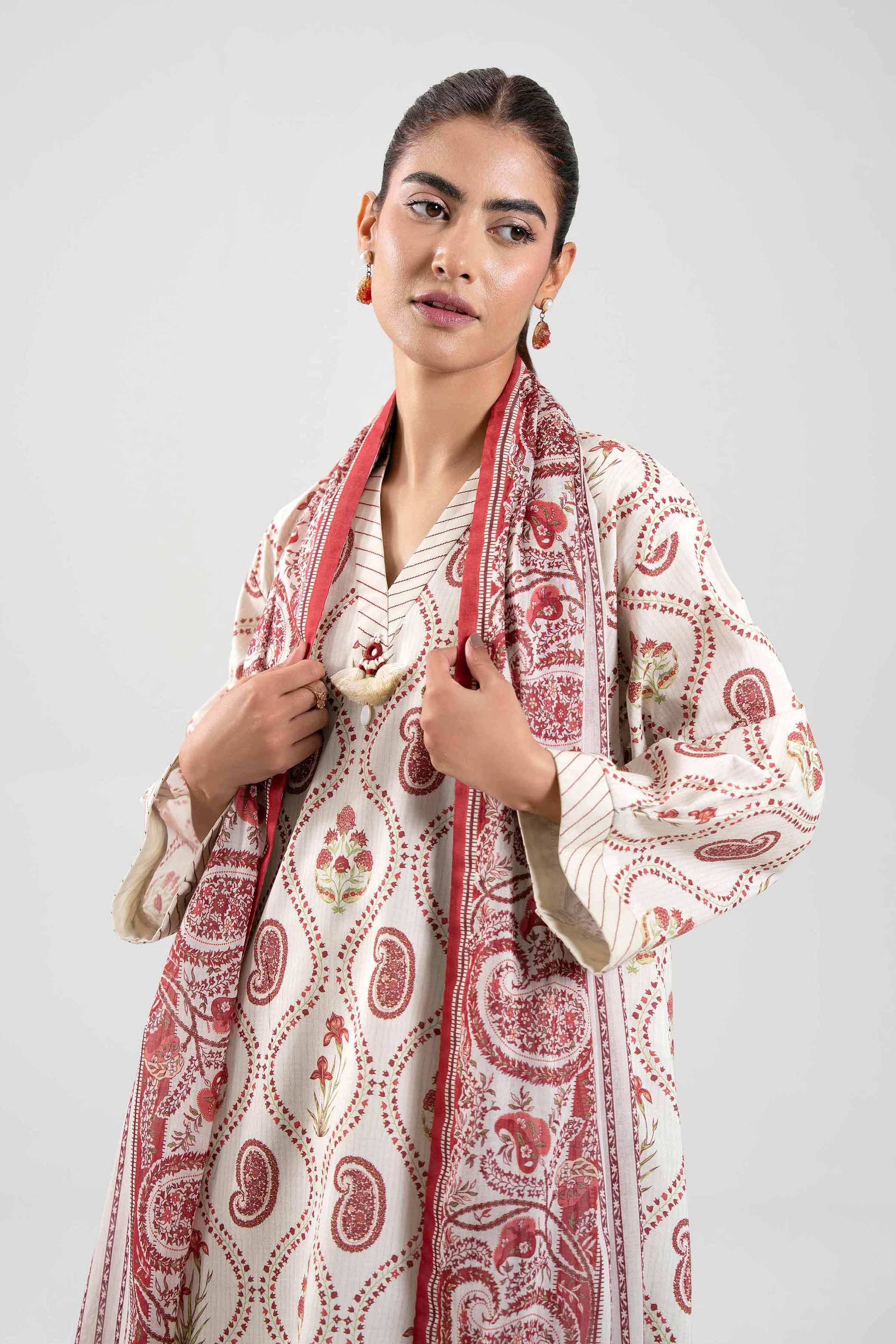 3 Piece - Printed Suit - 42601139