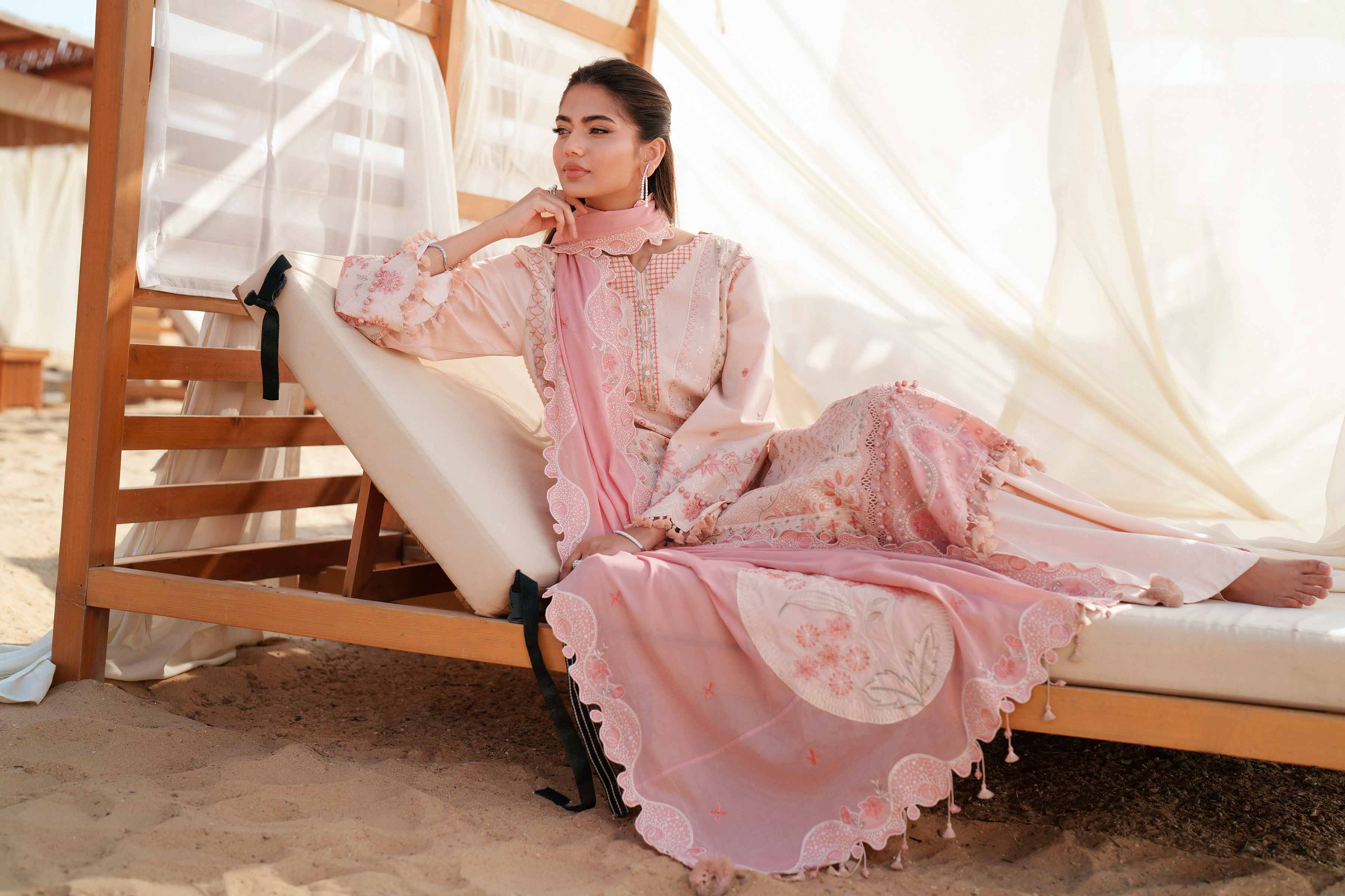3 Piece - Embroidered Suit - 42601297
