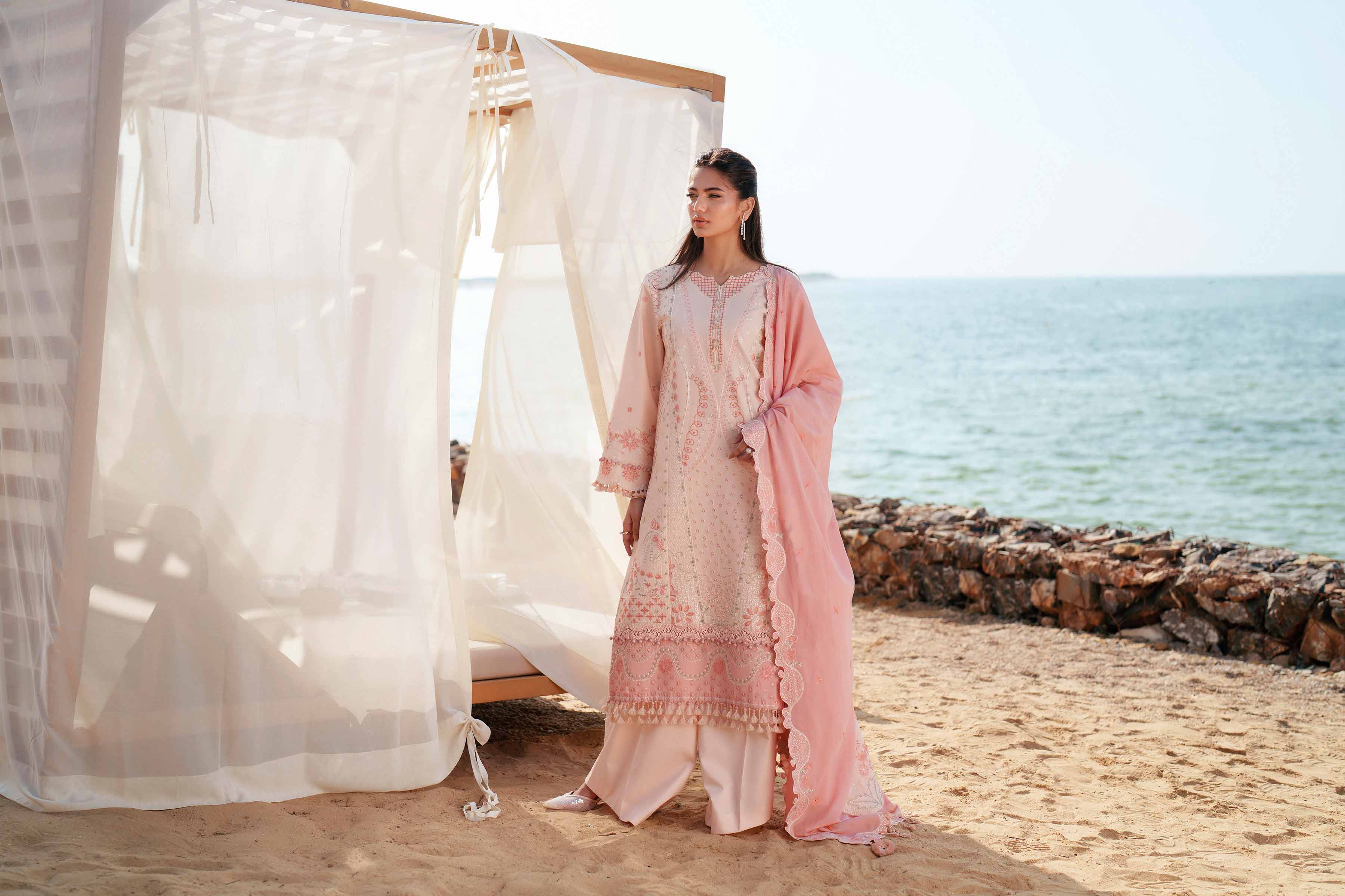 3 Piece - Embroidered Suit - 42601297