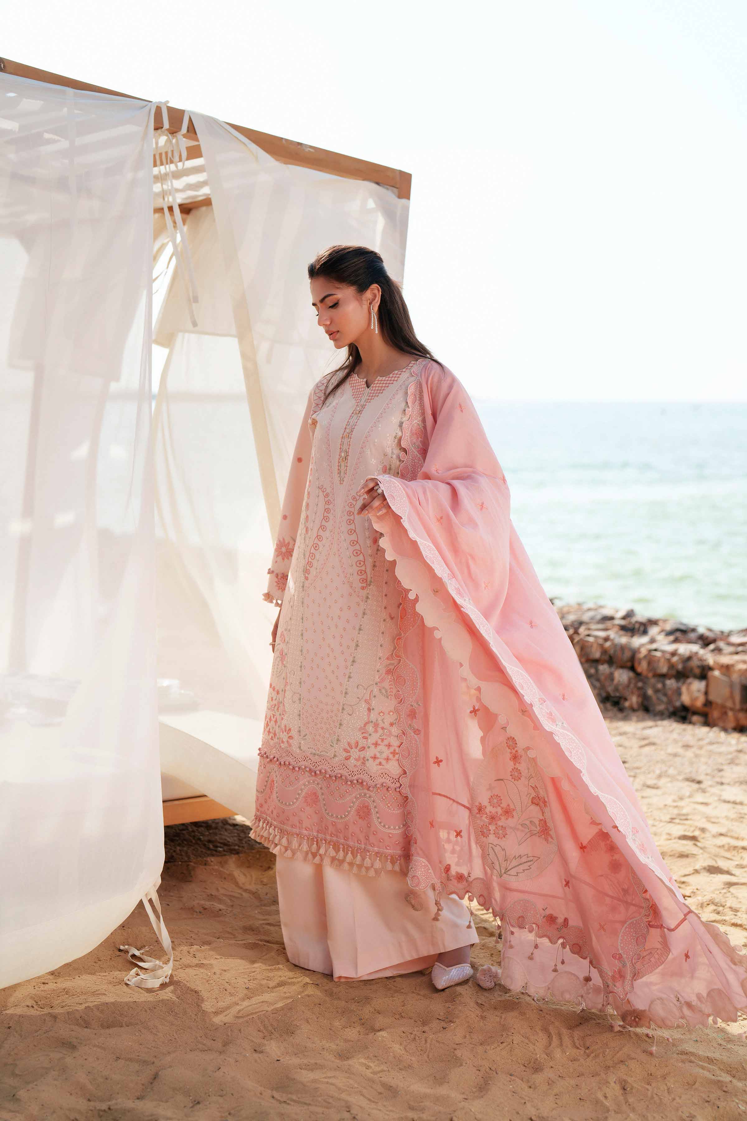 3 Piece - Embroidered Suit - 42601297