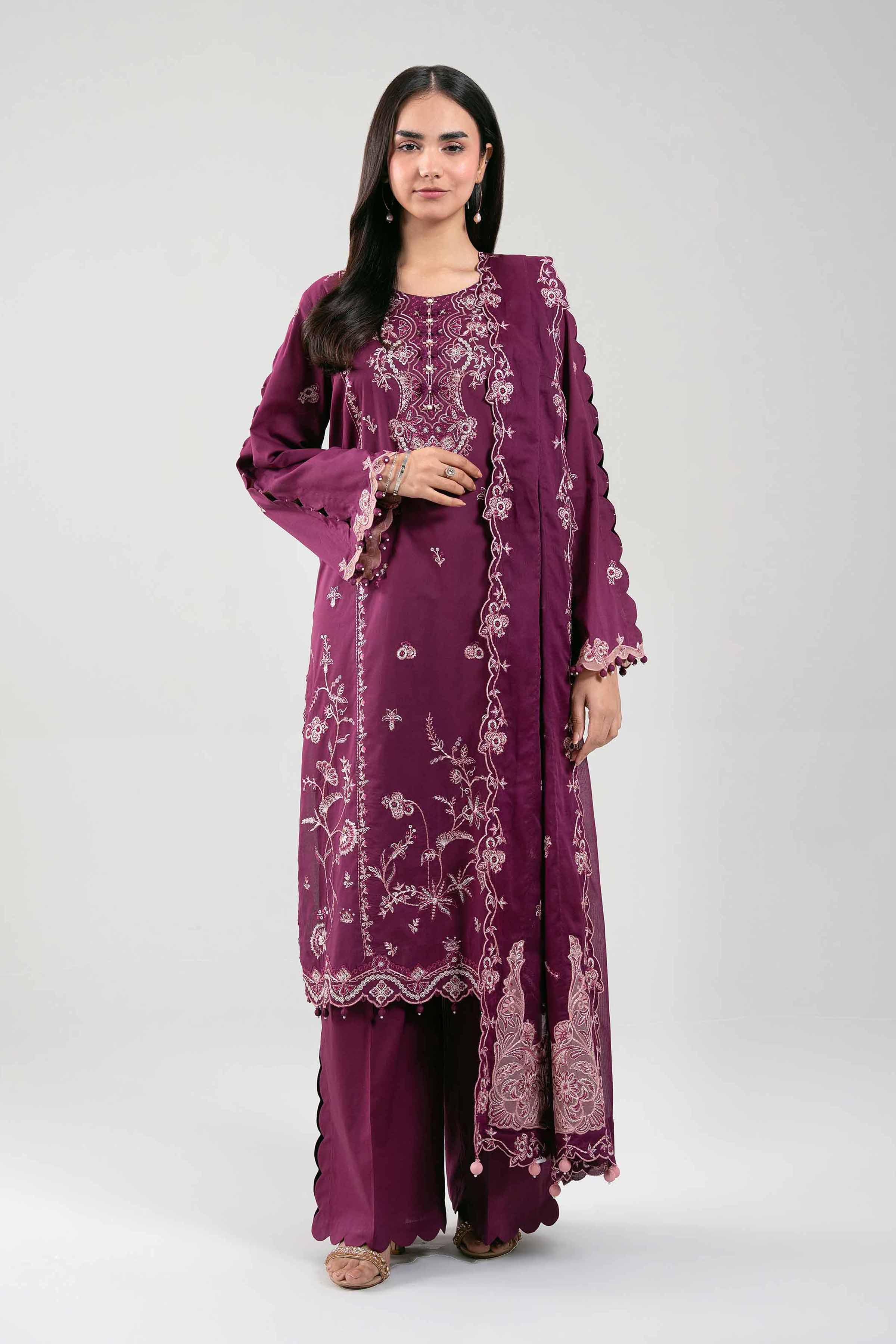 3 Piece - Embroidered Suit - 42601307