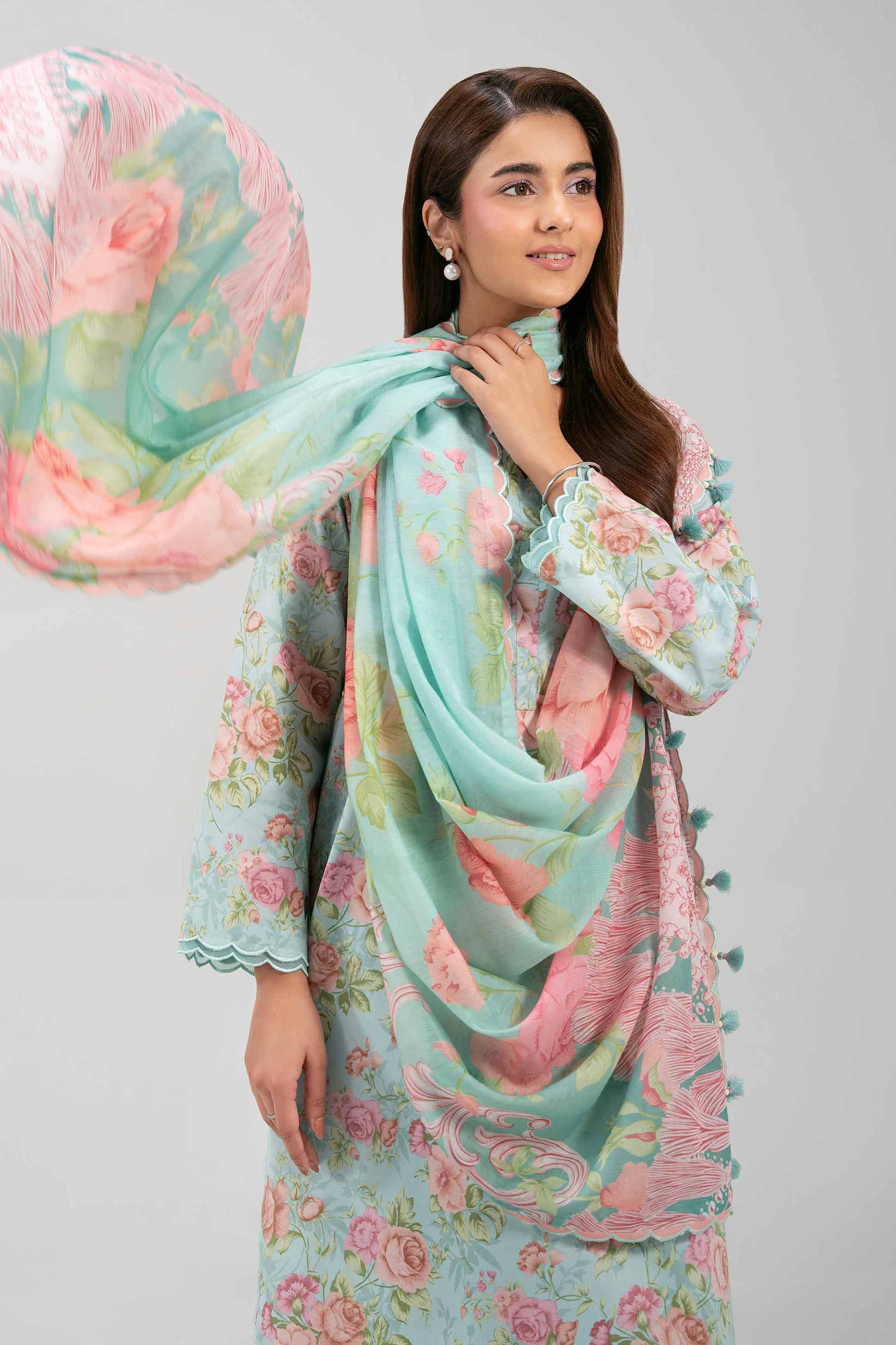 3 Piece - Digital Printed Suit - 42601370