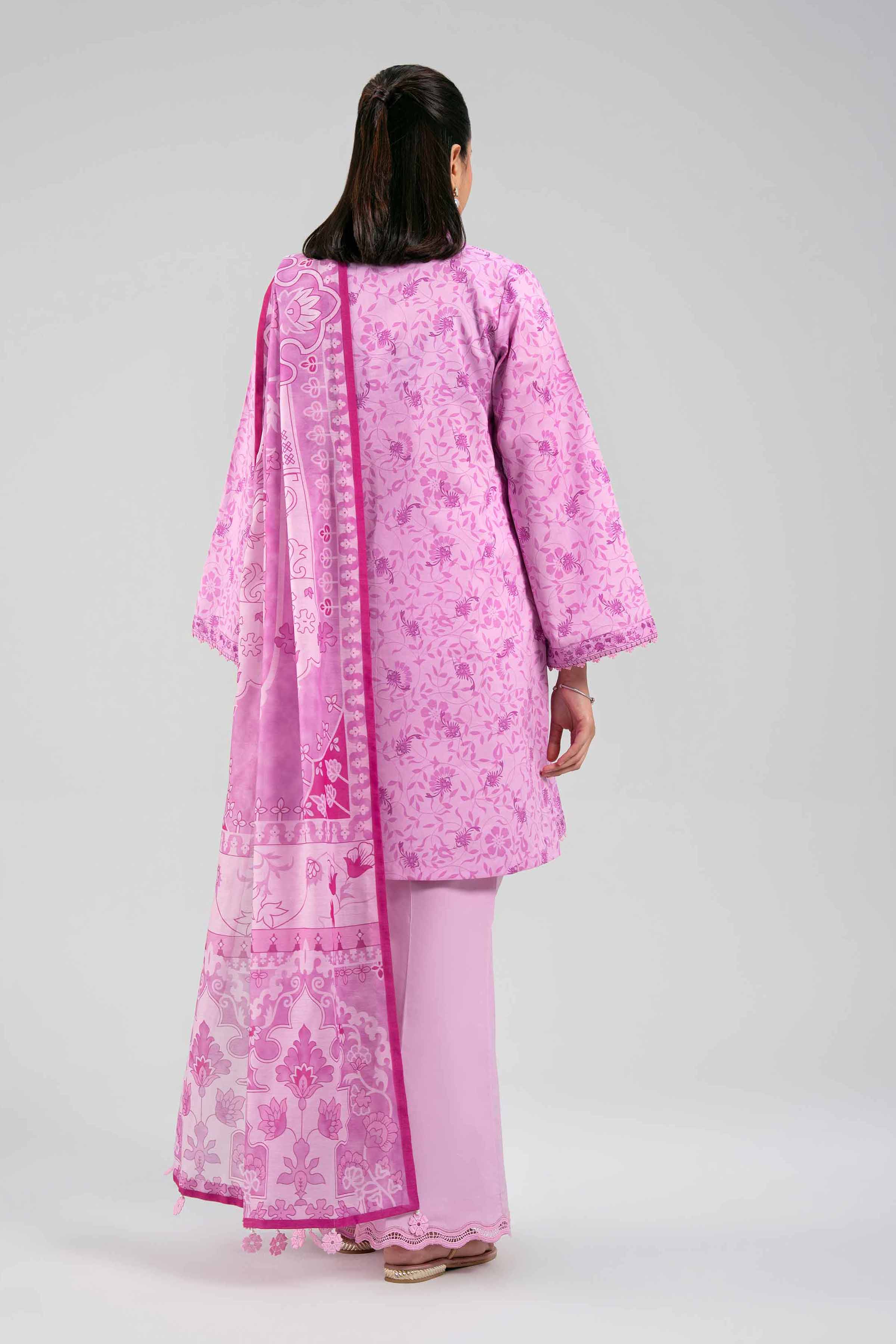 3 Piece - Printed Suit - 42601373 NishatUAE   3PC Printed Unstitched