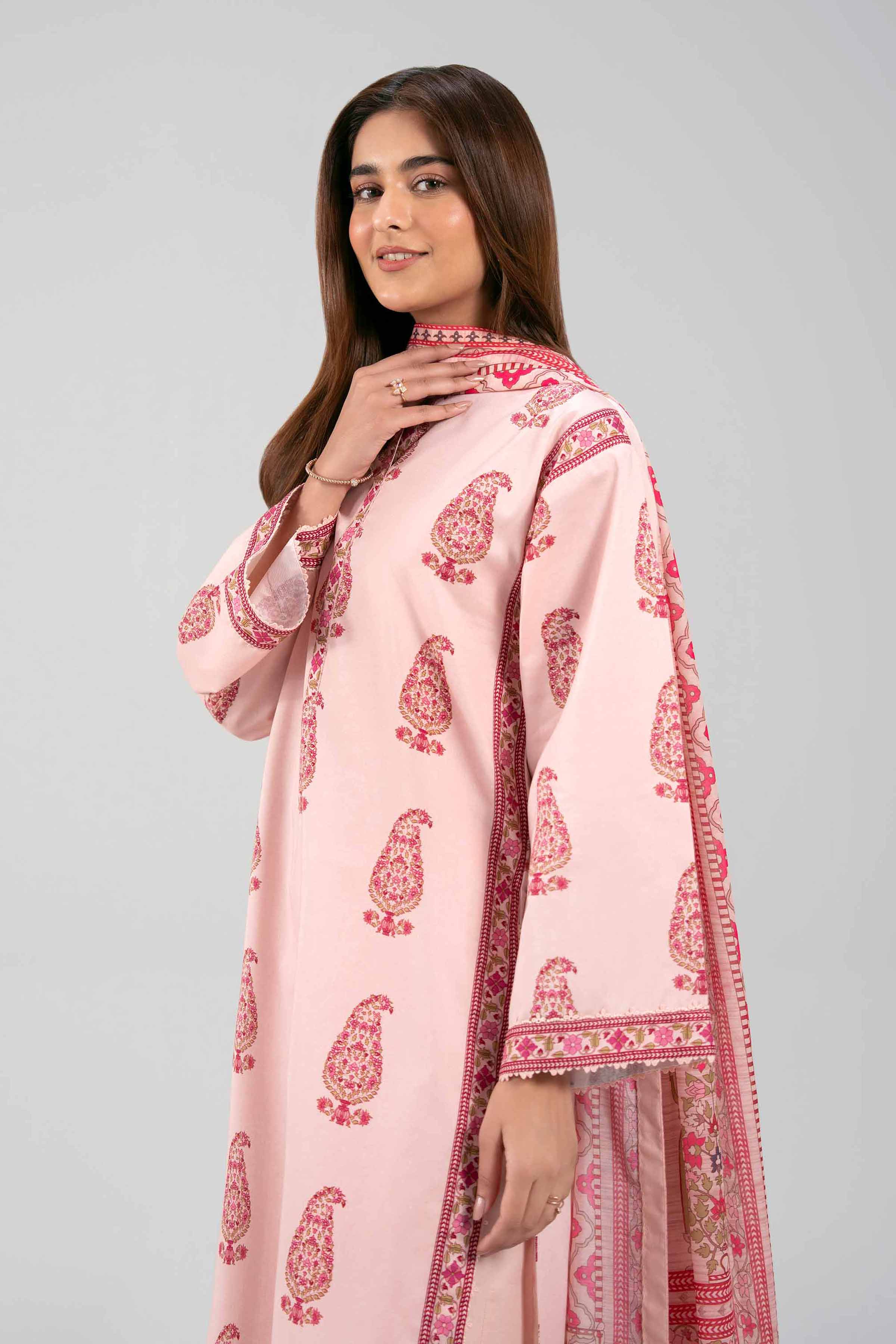 3 Piece - Printed Suit - 42601380 NishatUAE   3PC Printed Unstitched