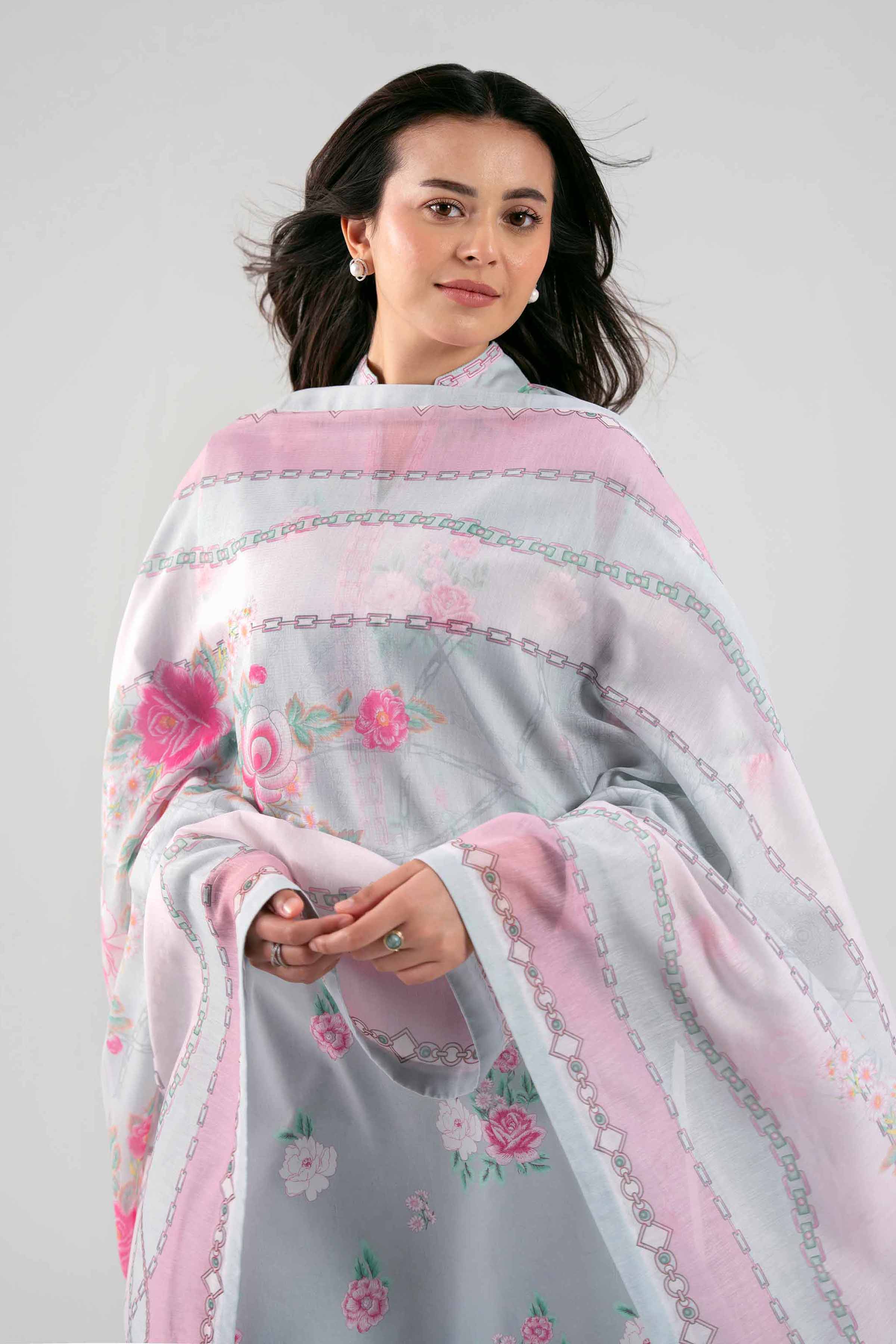 3 Piece - Printed Suit - 42601382 NishatUAE   3PC Printed Unstitched