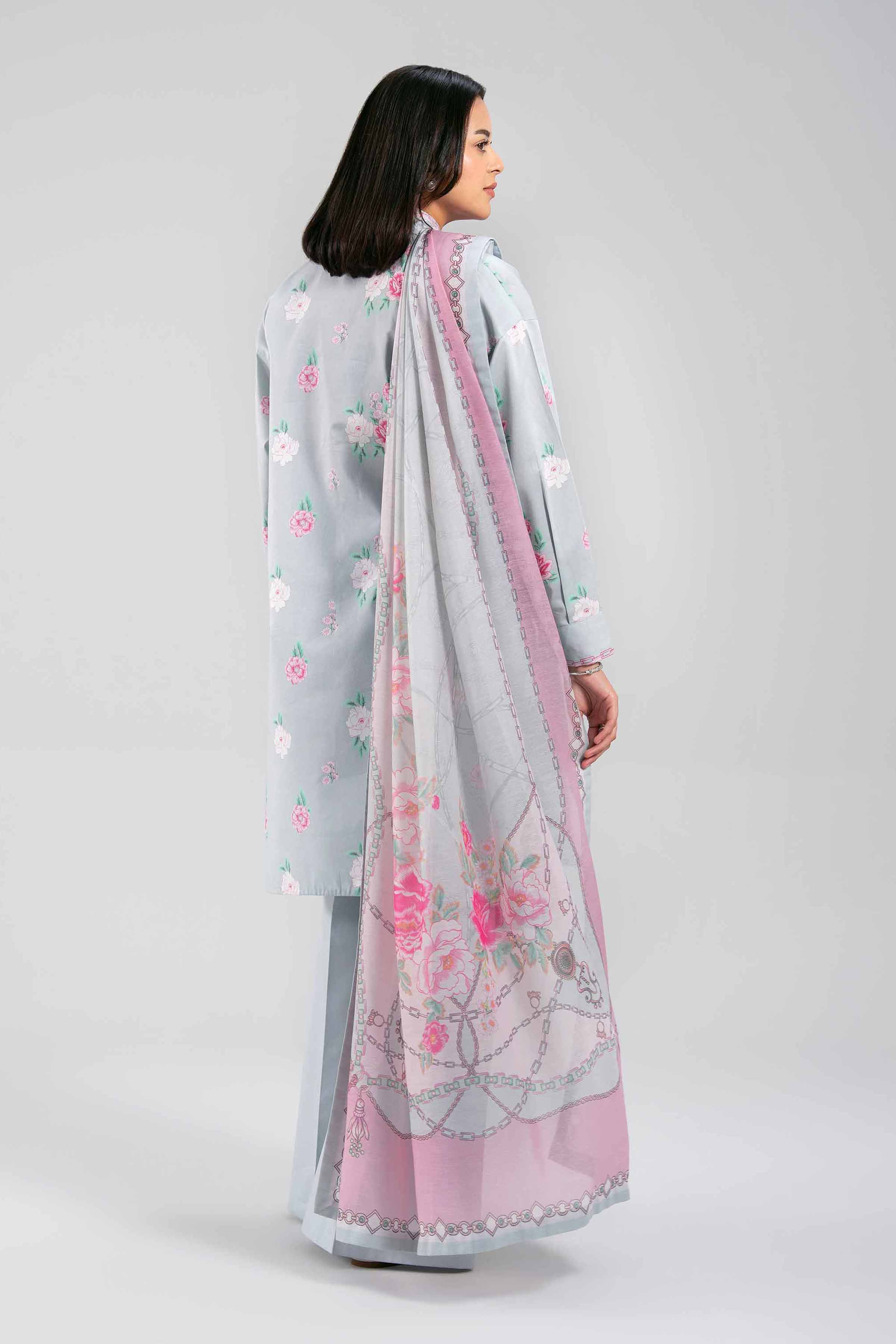 3 Piece - Printed Suit - 42601382 NishatUAE   3PC Printed Unstitched