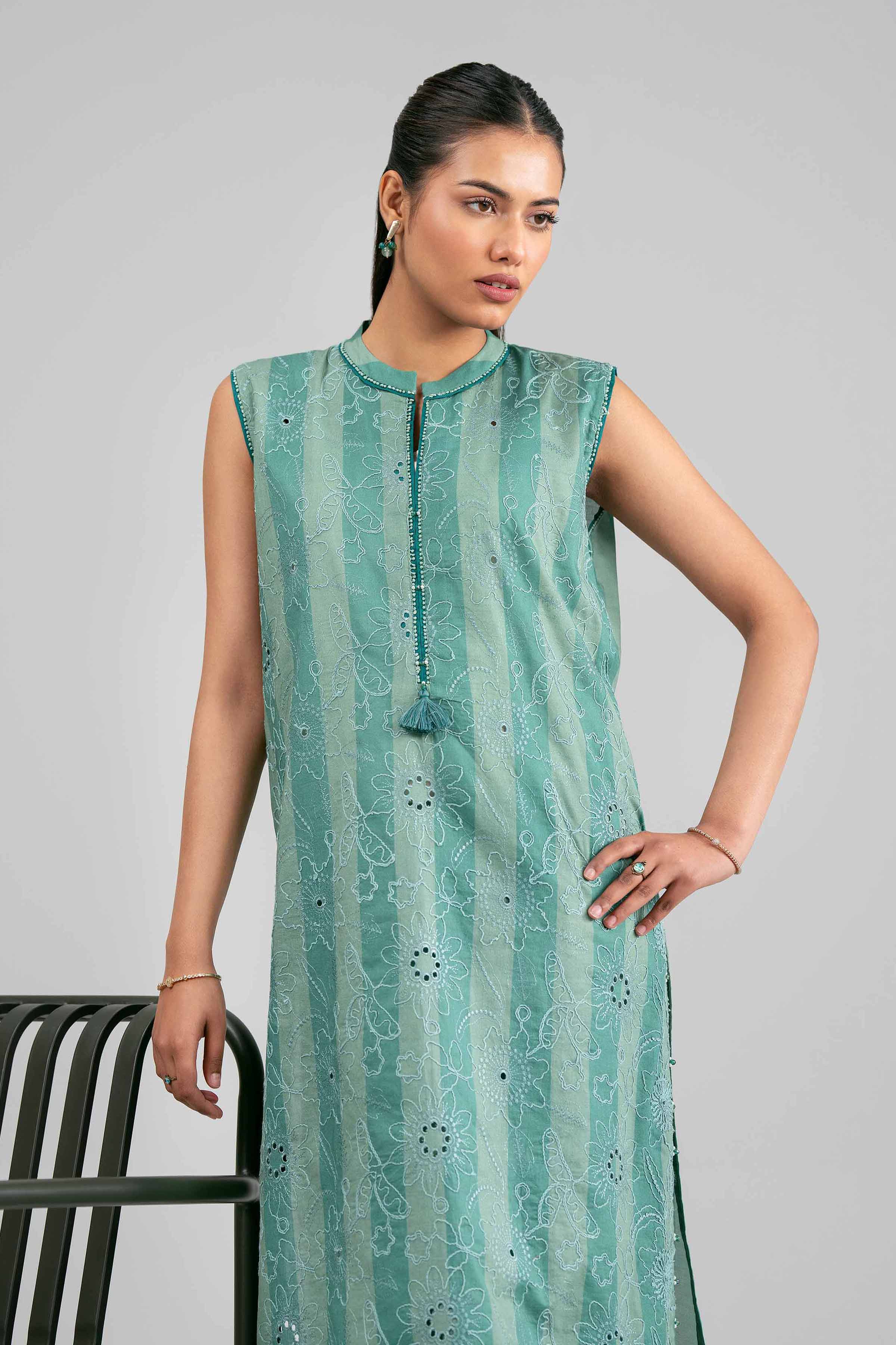 2 Piece - Embroidered Suit - 42601391