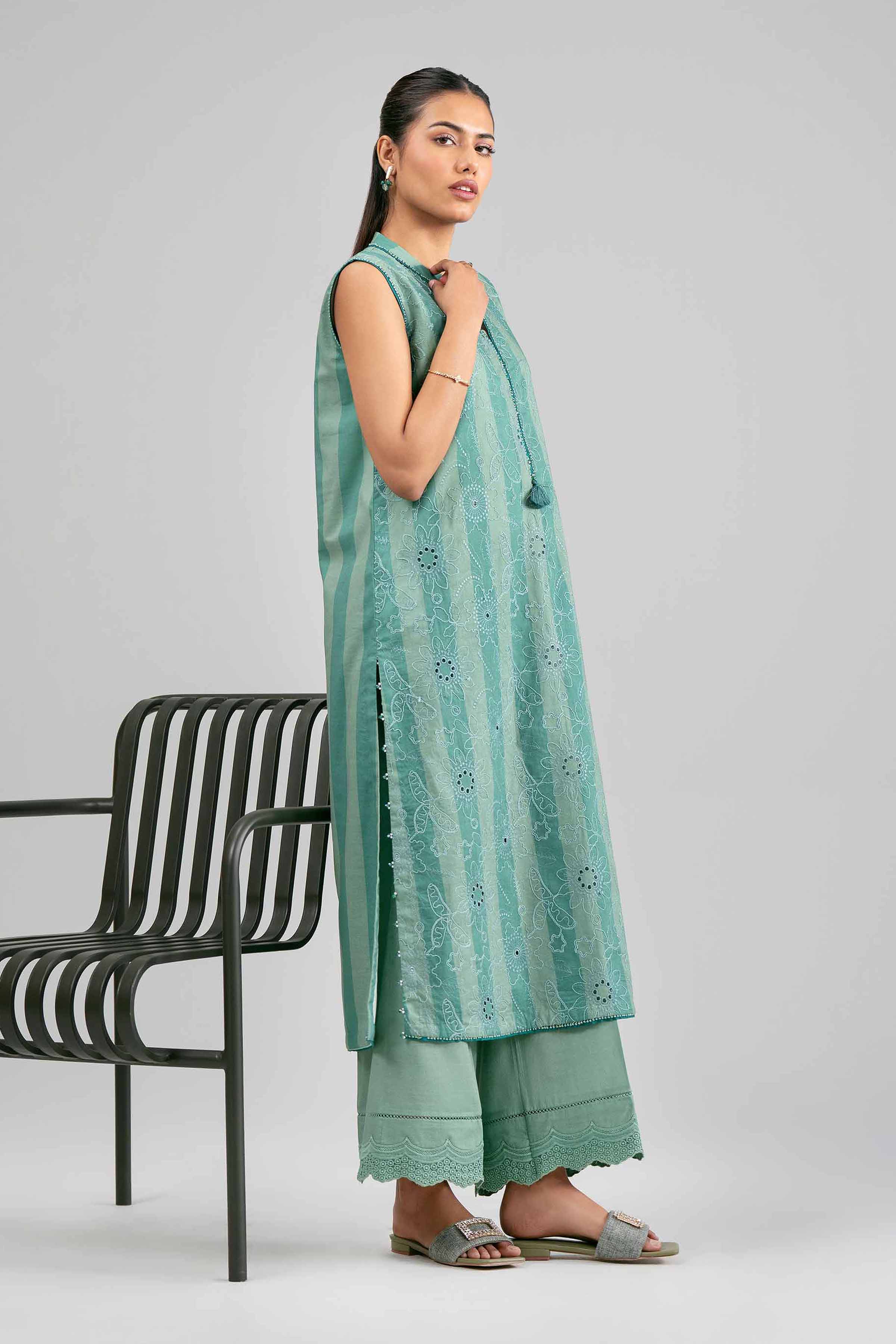 2 Piece - Embroidered Suit - 42601391