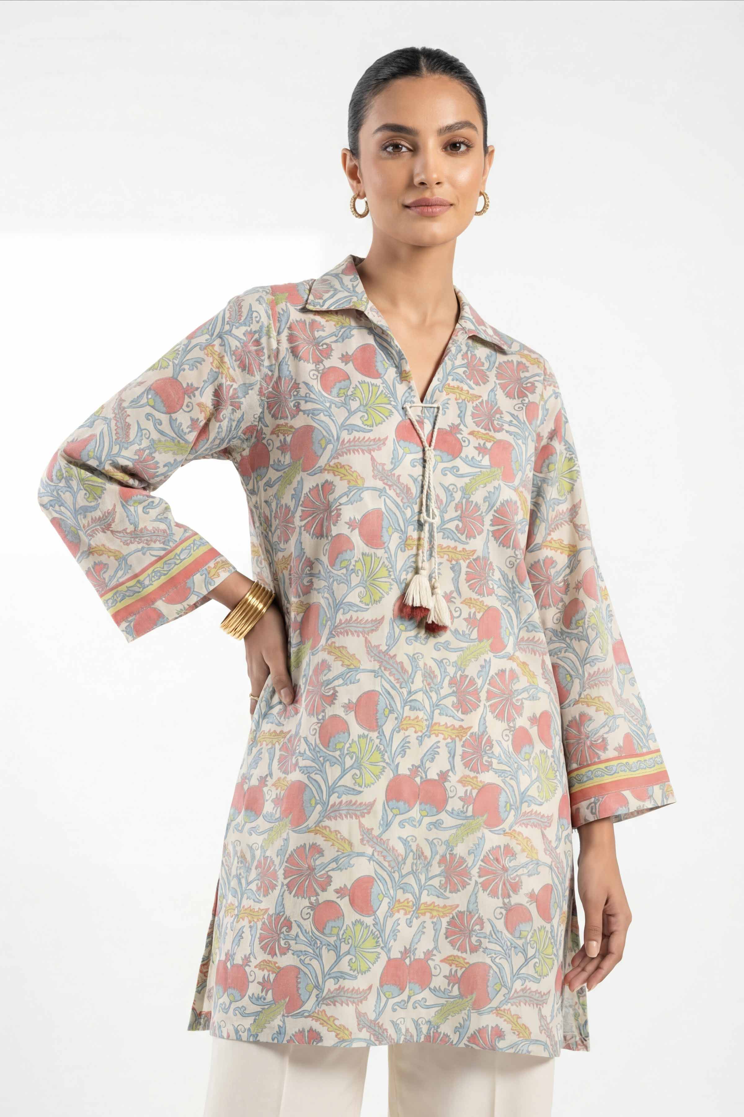 2 Piece - Printed Suit - 42601410 Multi Lawn 2PC Printed Summer