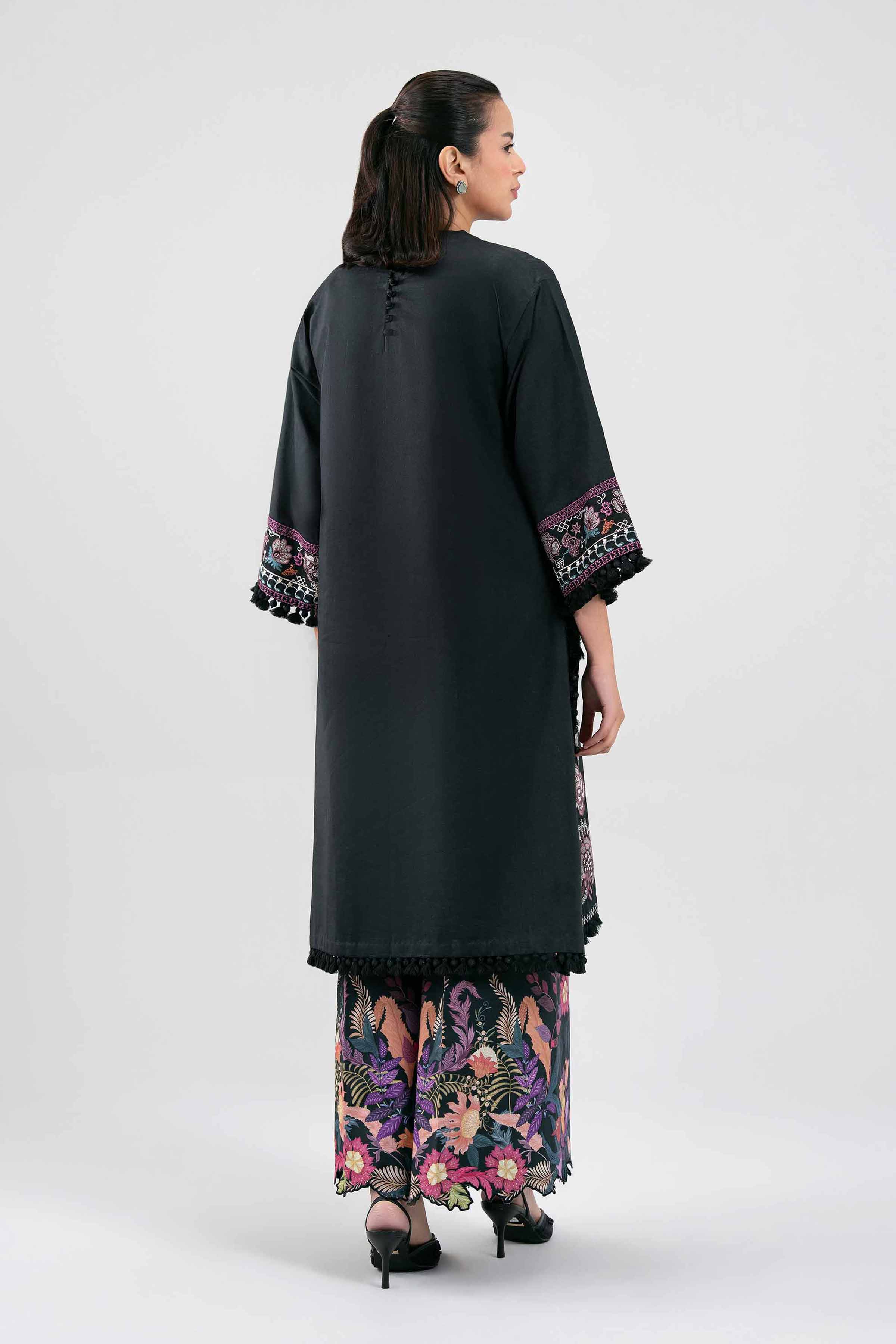 2 Piece - Digital Printed Embroidered Suit - 42601416