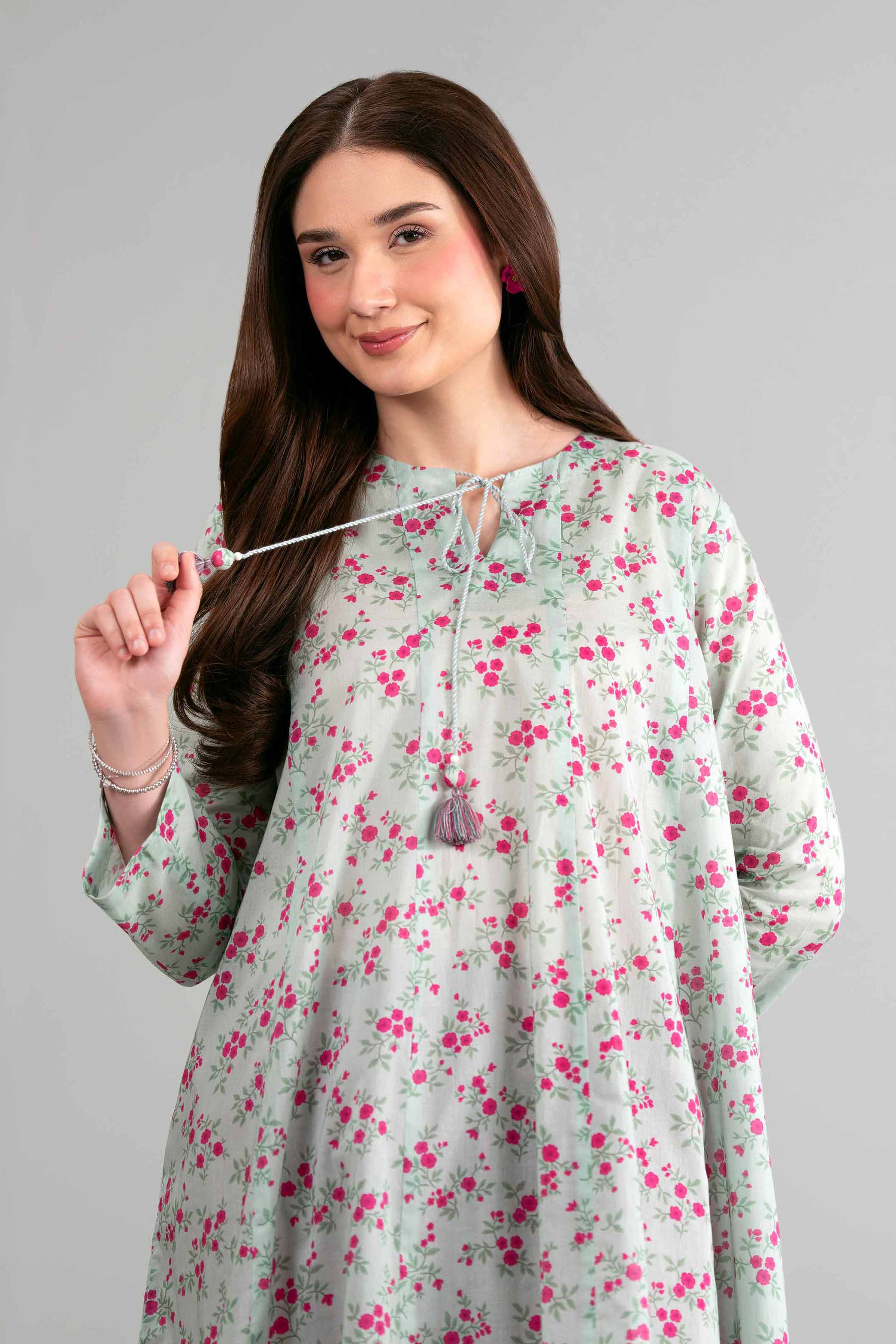 2 Piece - Printed Suit - 42601448 Multi Lawn 2PC Printed Summer