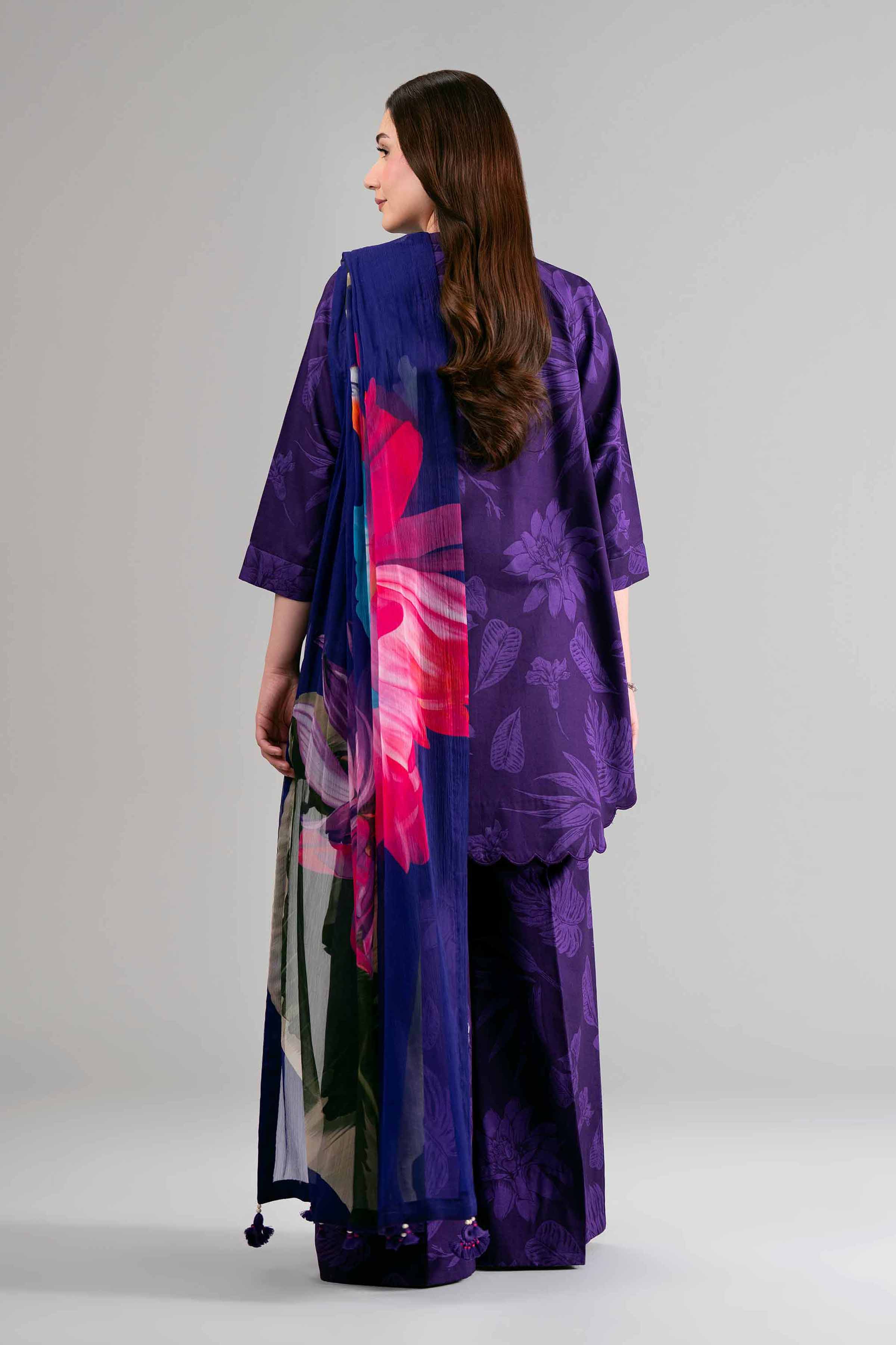 3 Piece - Digital Printed Suit - 42601580